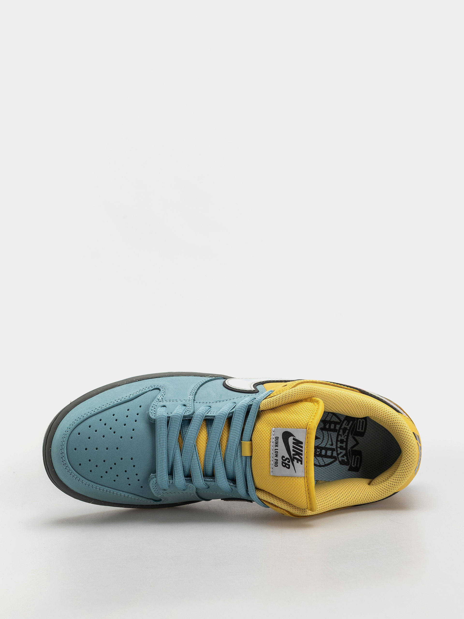 Nike SB Dunk Low Pro Schuhe (lightening/wolf grey/denim turq)