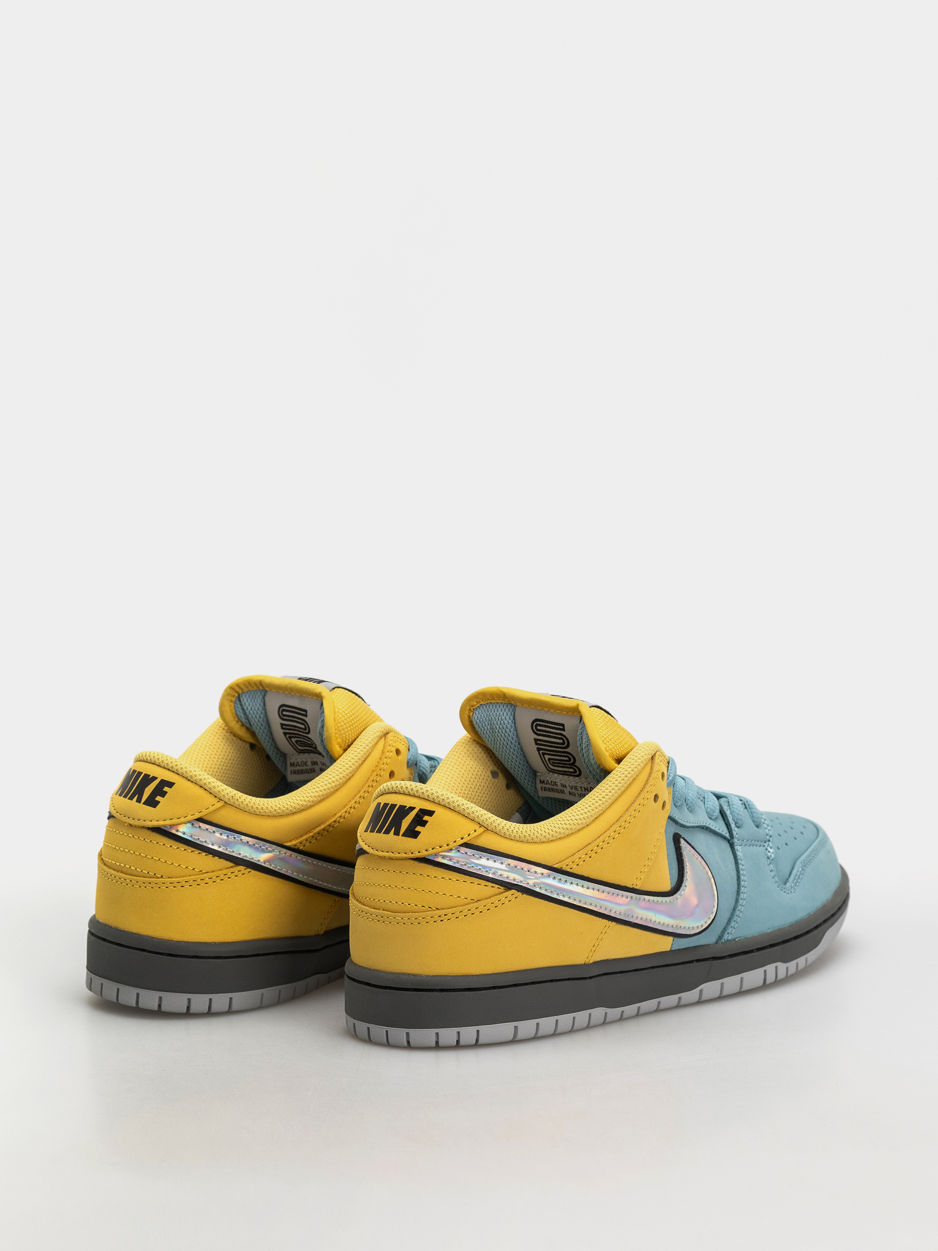 Nike SB Dunk Low Pro Schuhe (lightening/wolf grey/denim turq)