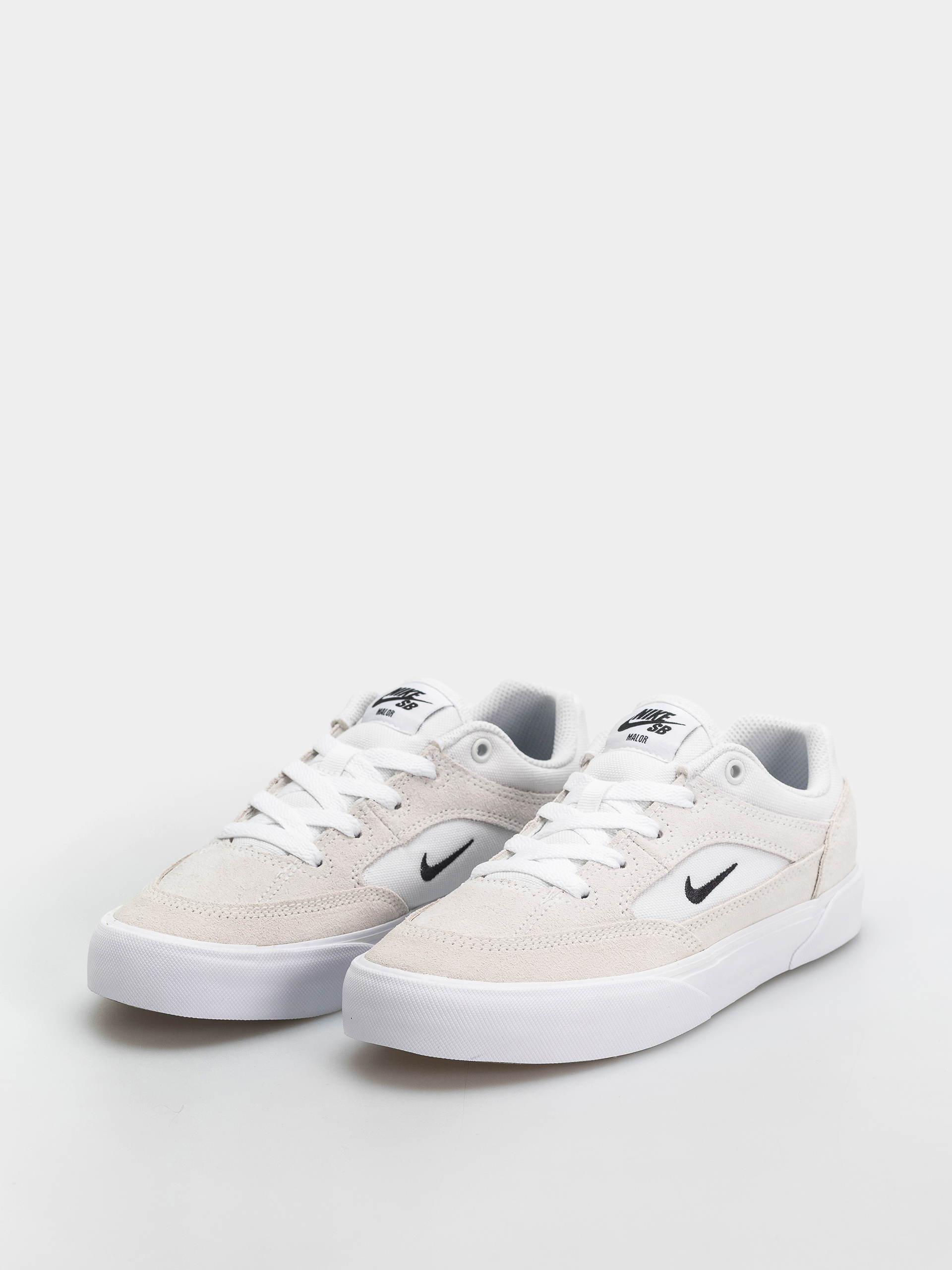 Nike SB Malor Schuhe (white/black/summit white/gum light brown)