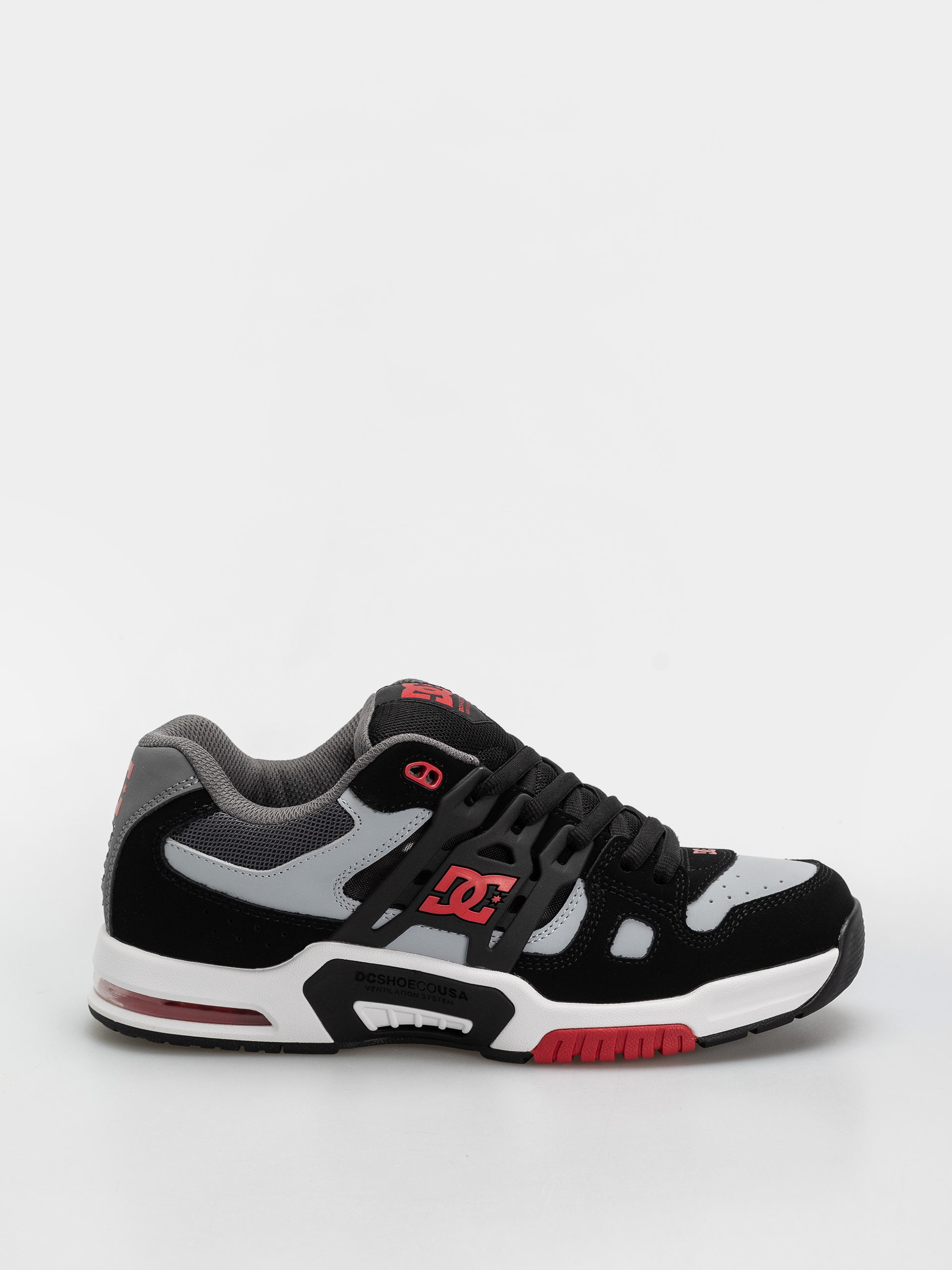 DC At 2 Shoes (black/grey/red)