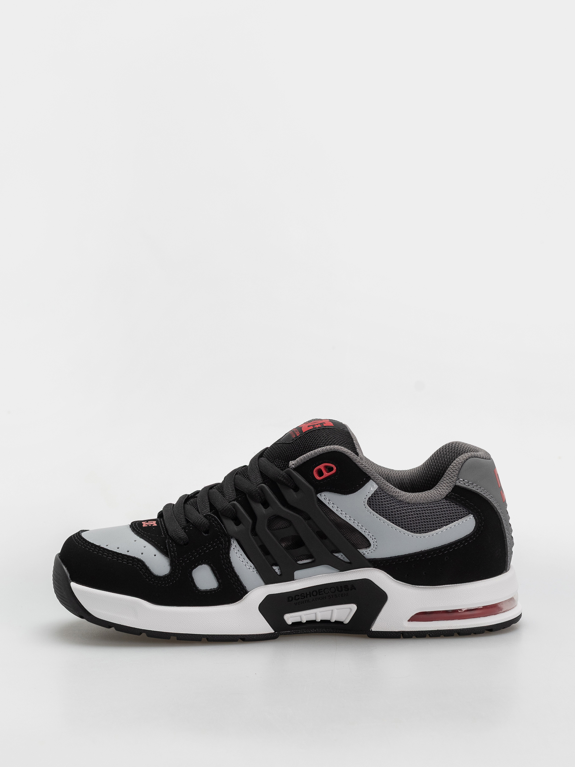 DC At 2 Shoes (black/grey/red)