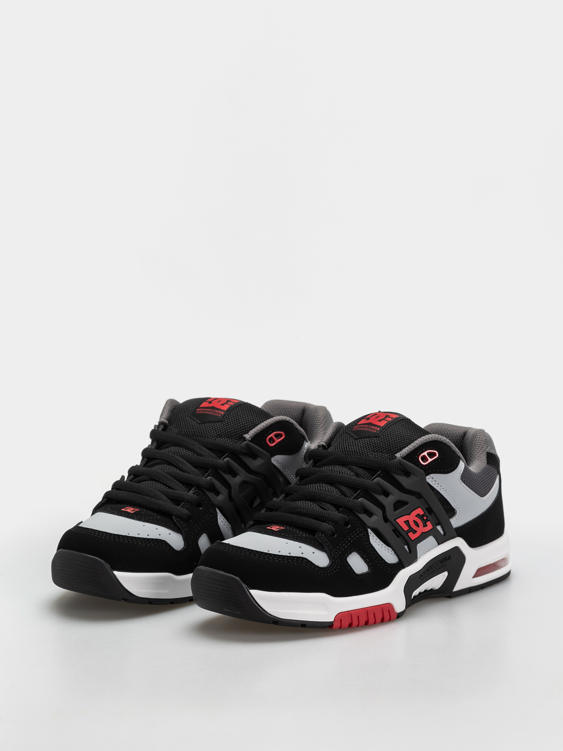 DC At 2 Shoes (black/grey/red)