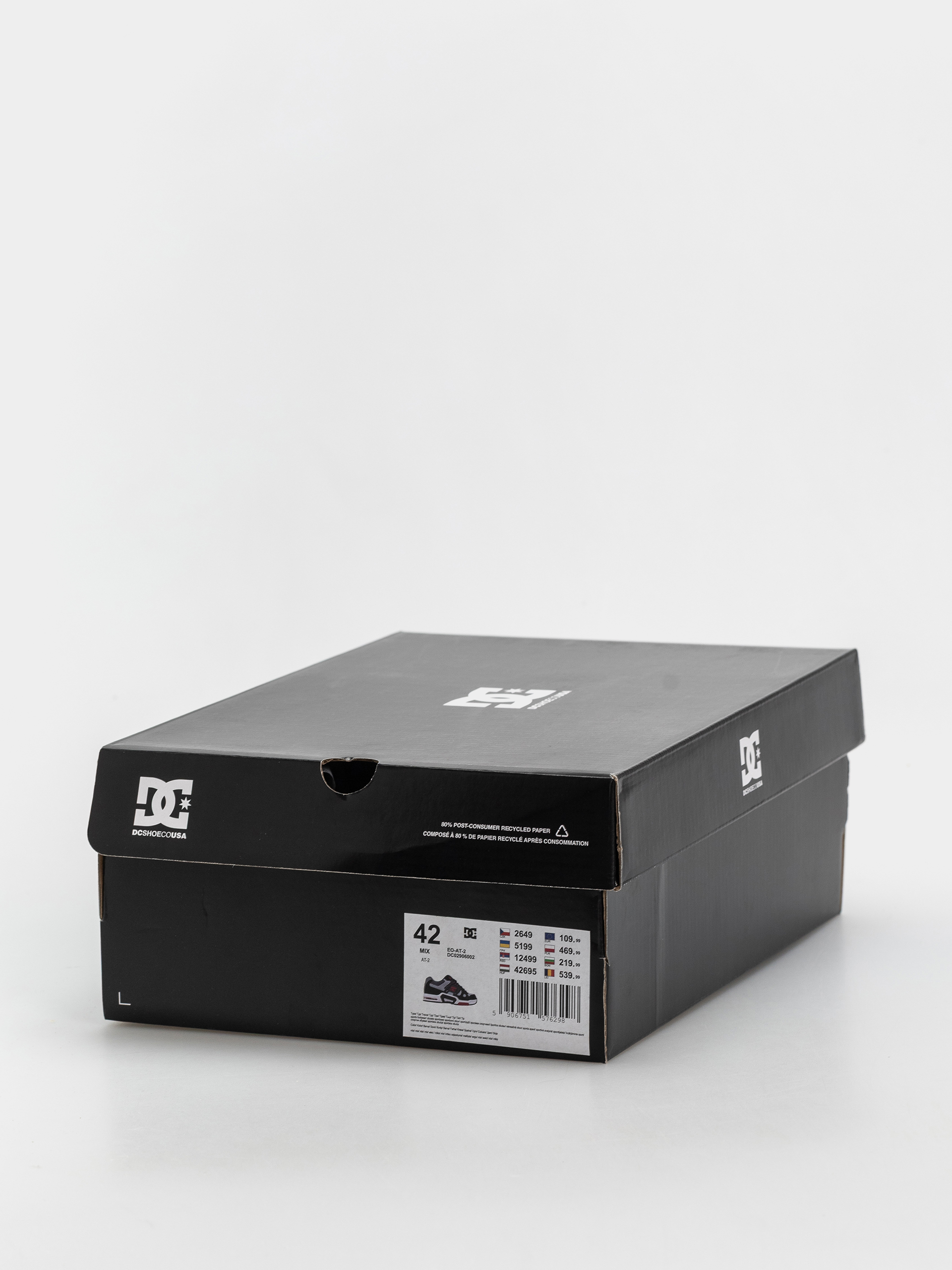 DC At 2 Shoes (black/grey/red)