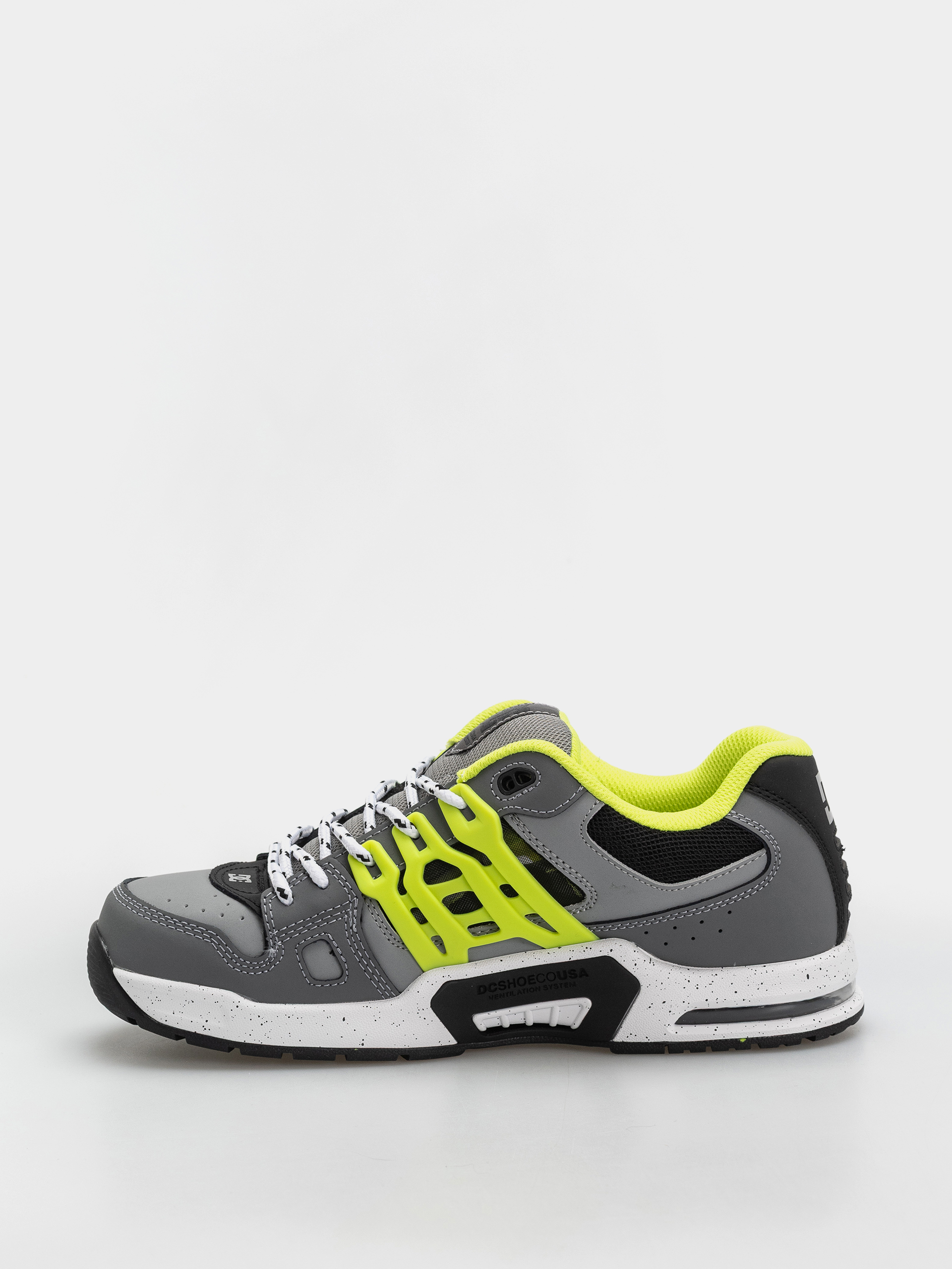 DC At 2 Shoes (grey/black/lime)