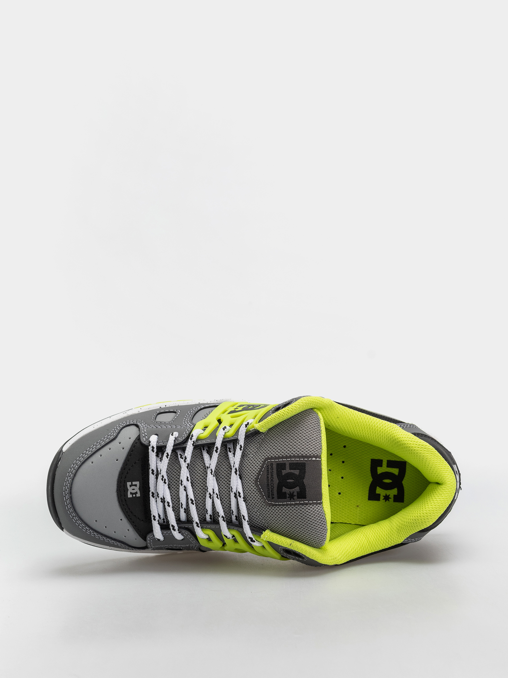 DC At 2 Shoes (grey/black/lime)