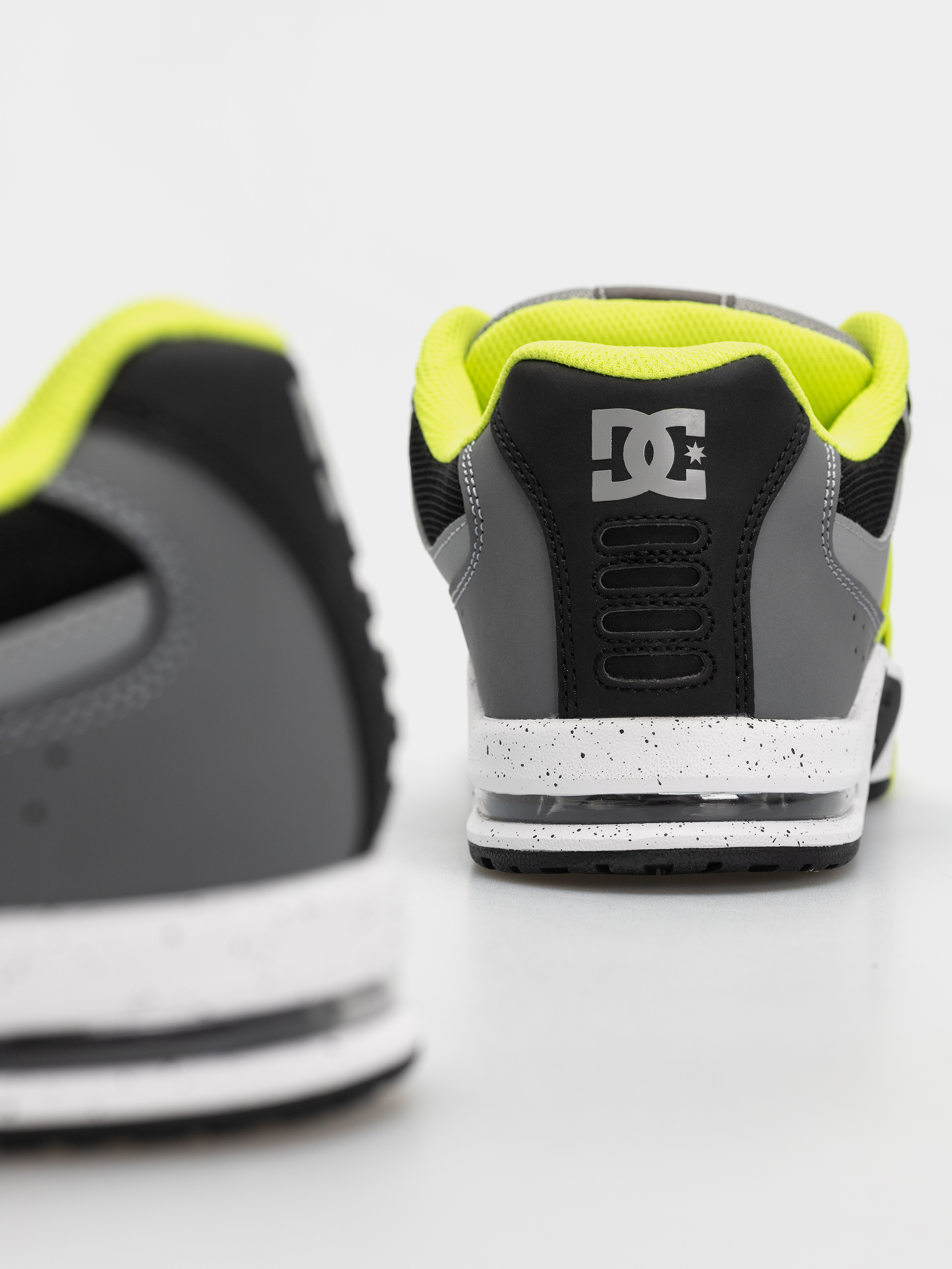 DC At 2 Shoes (grey/black/lime)