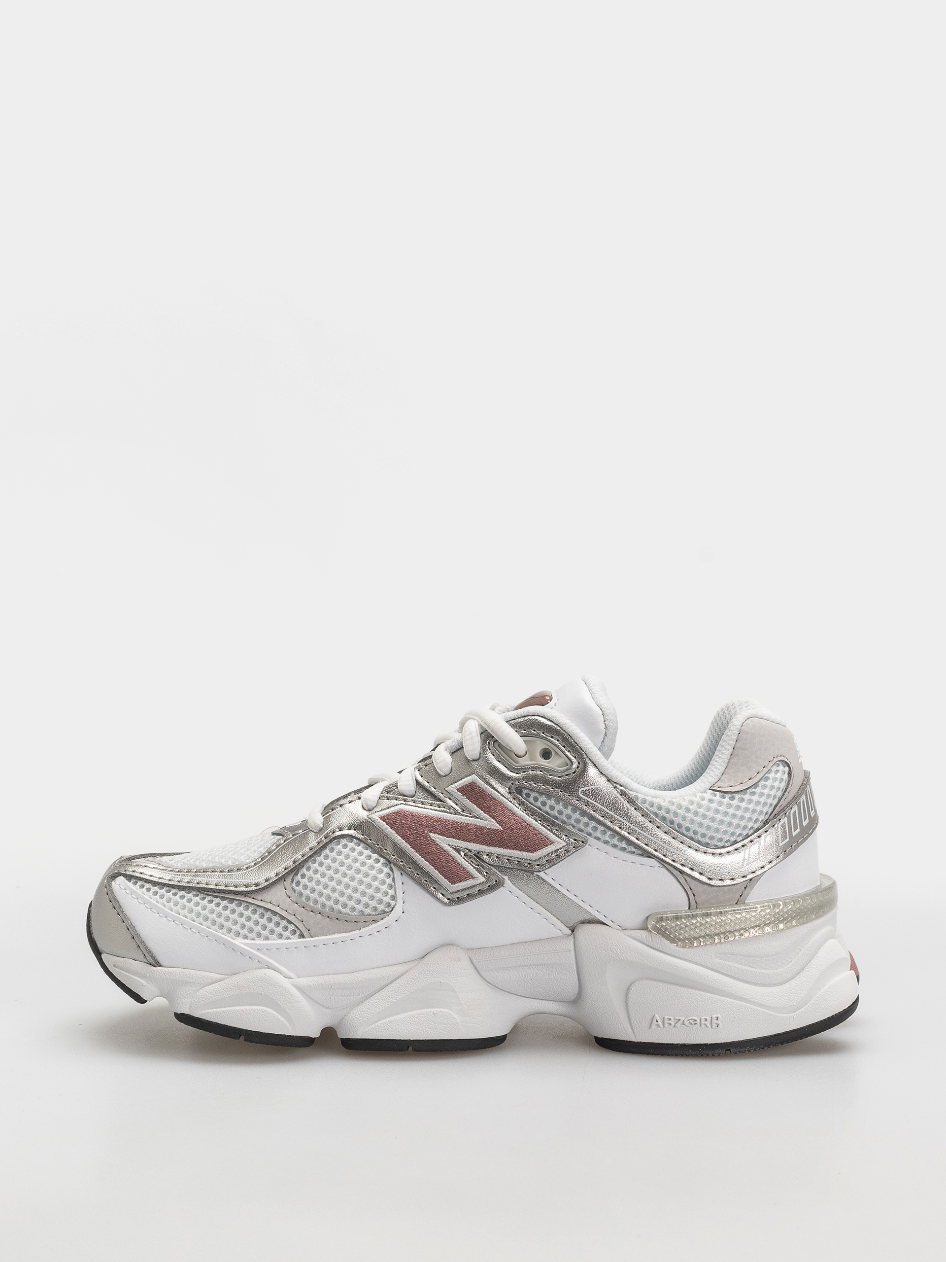 New Balance 9060 JR Shoes (103 white/rosewood)