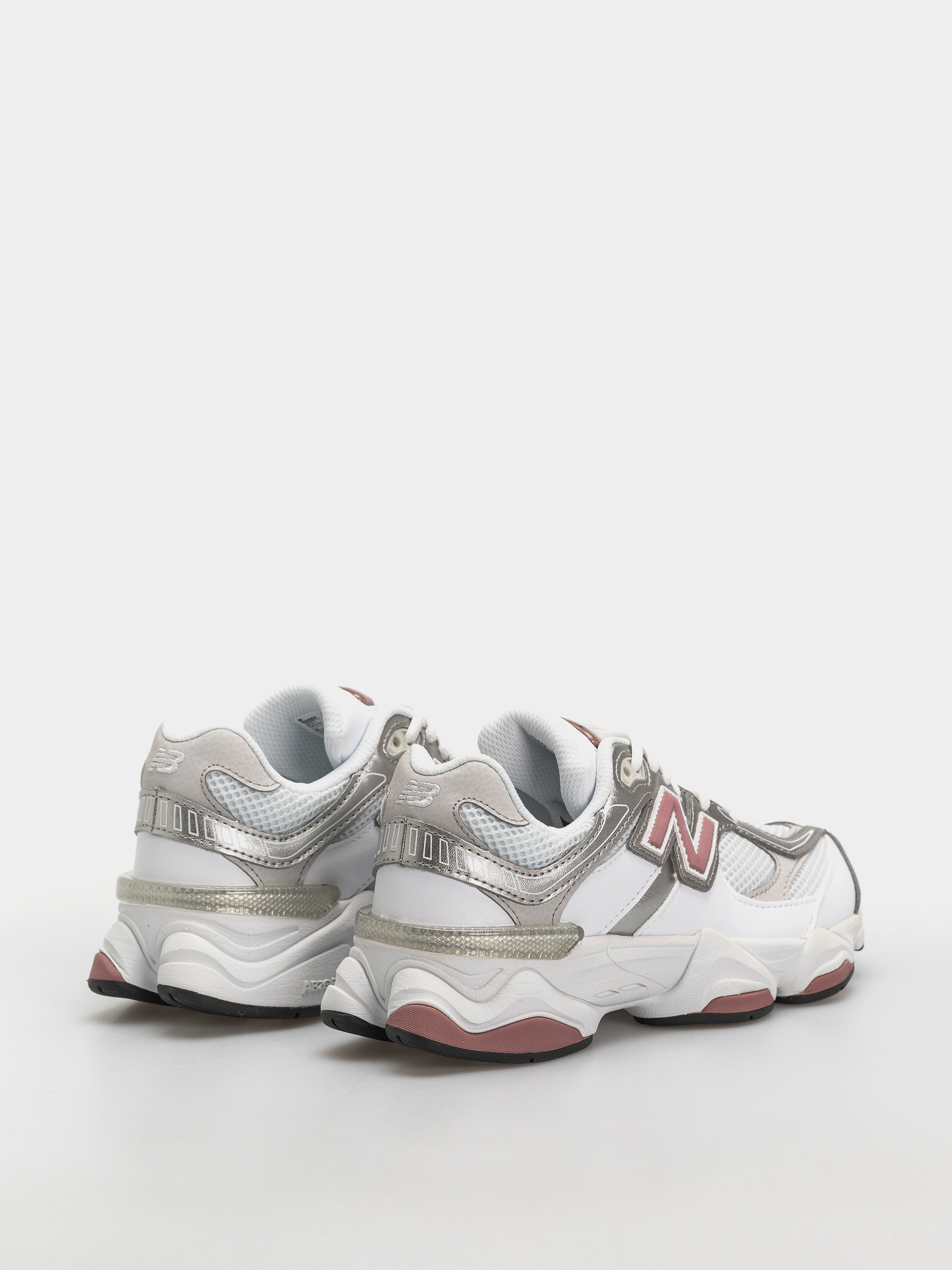 New Balance 9060 JR Shoes (103 white/rosewood)
