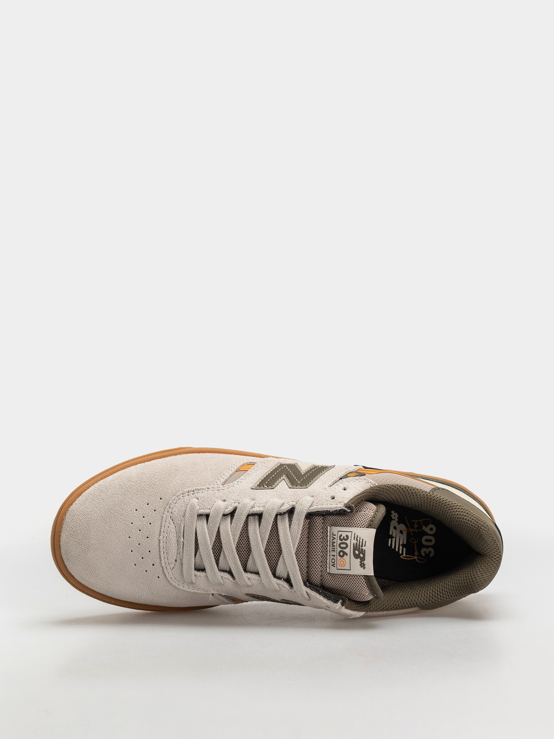New Balance 306 Shoes (timberwolf/dark moss)