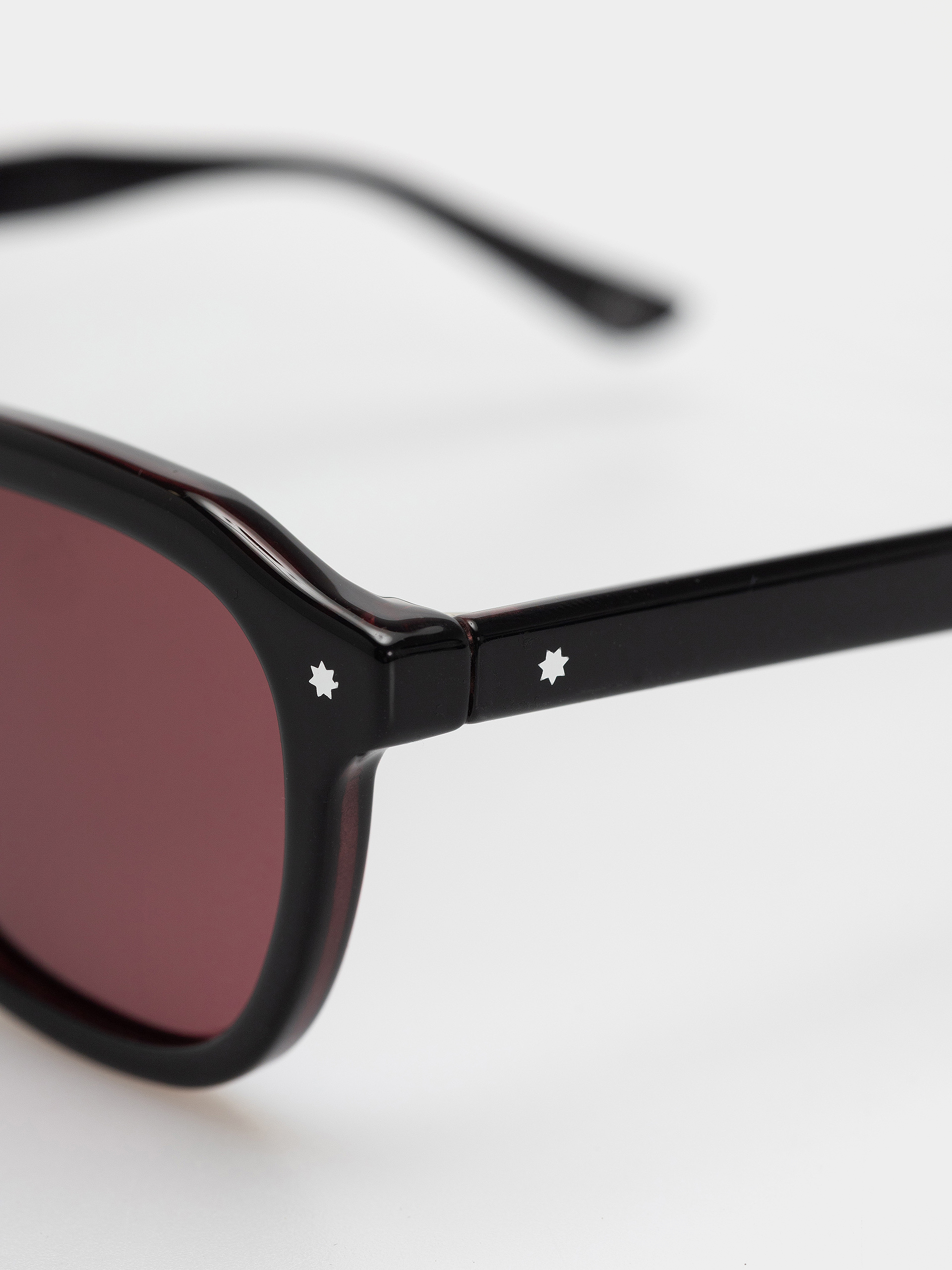 Szade Archer Sunglasses (elysium double black/cherry pol)