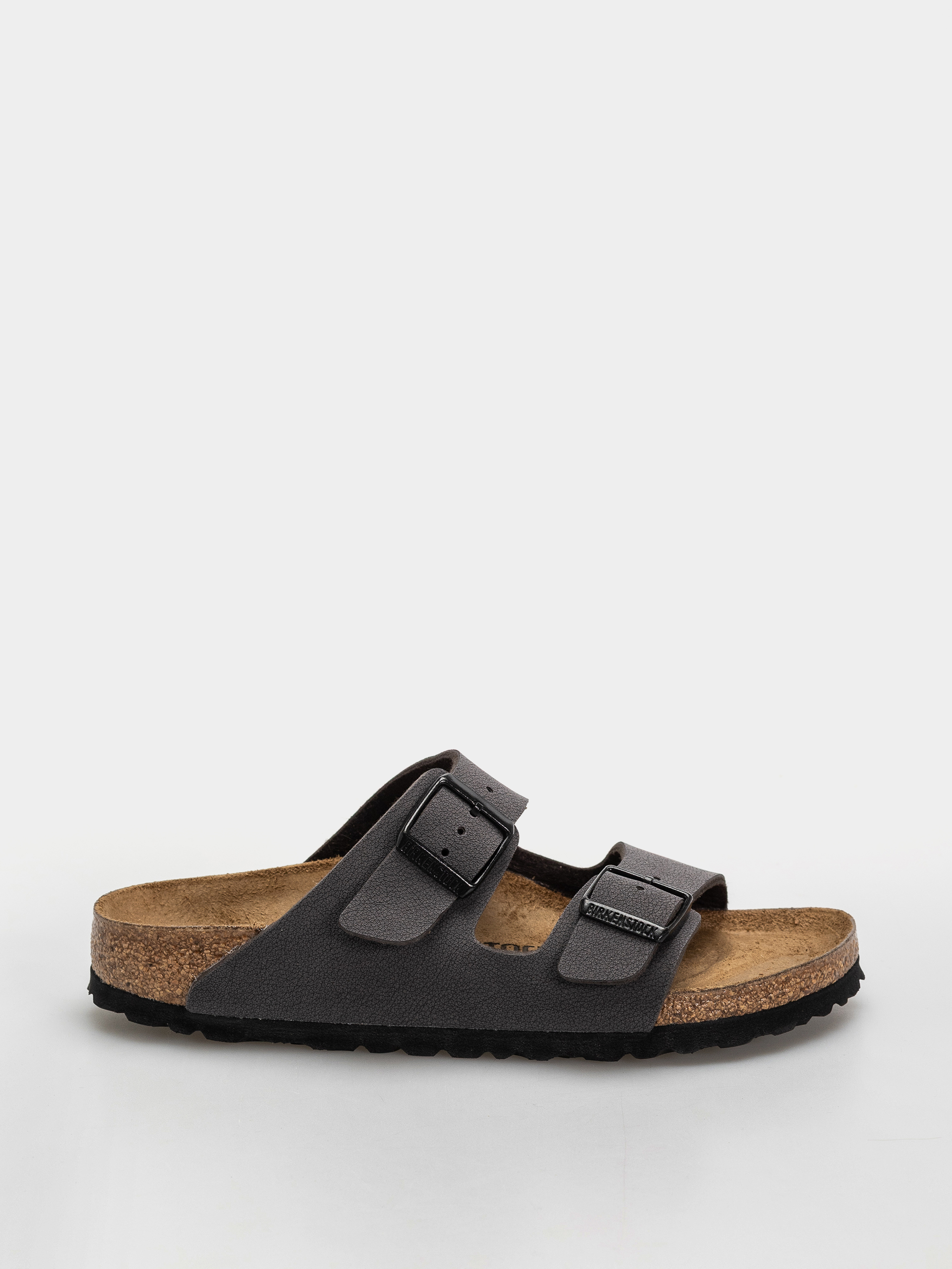 Birkenstock Flip-flops Arizona Birkibuc Narrow (velvet gray/black)
