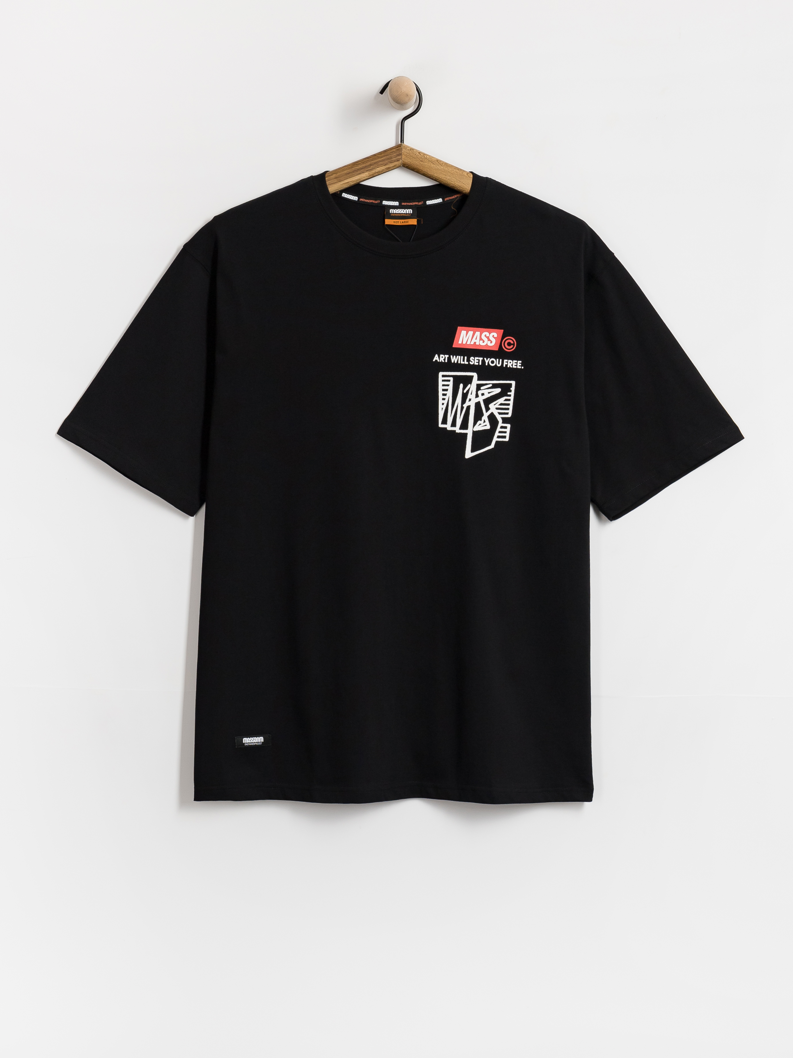 MassDnm Pablo T-Shirt (black)