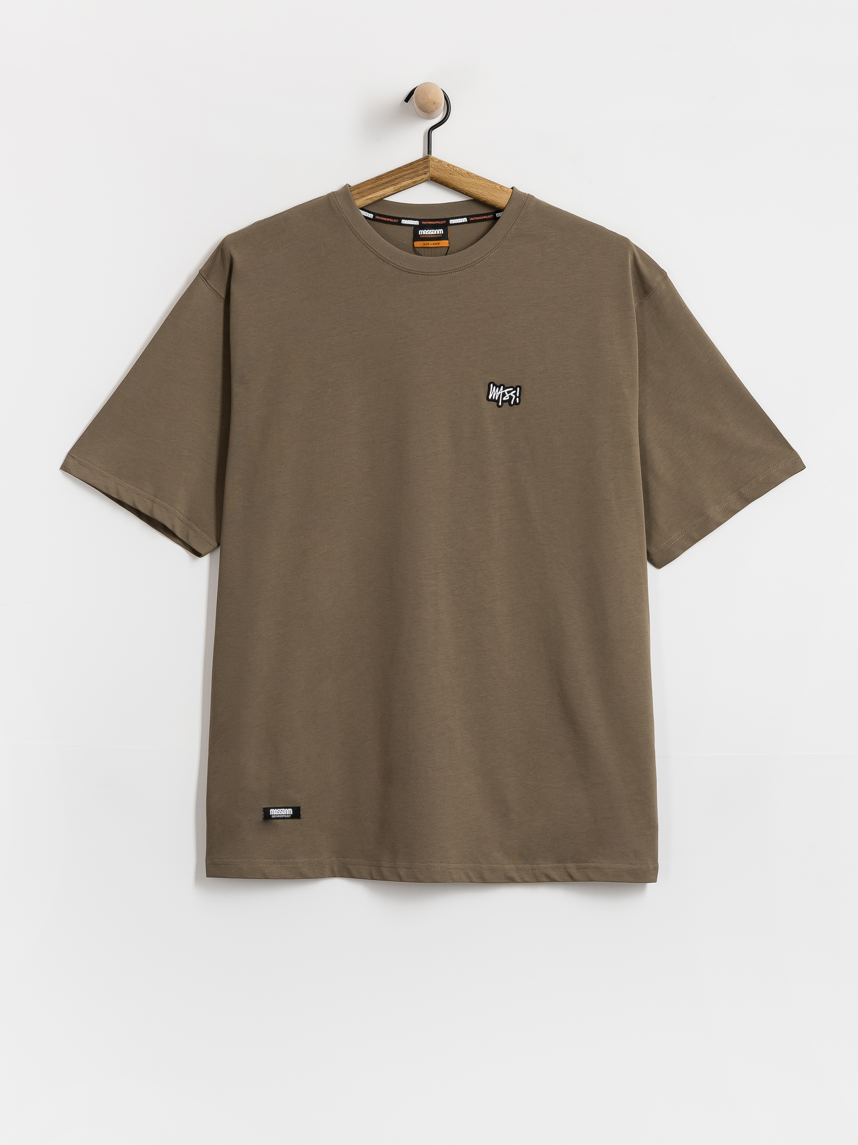 MassDnm Signature Patch T-Shirt (brown)
