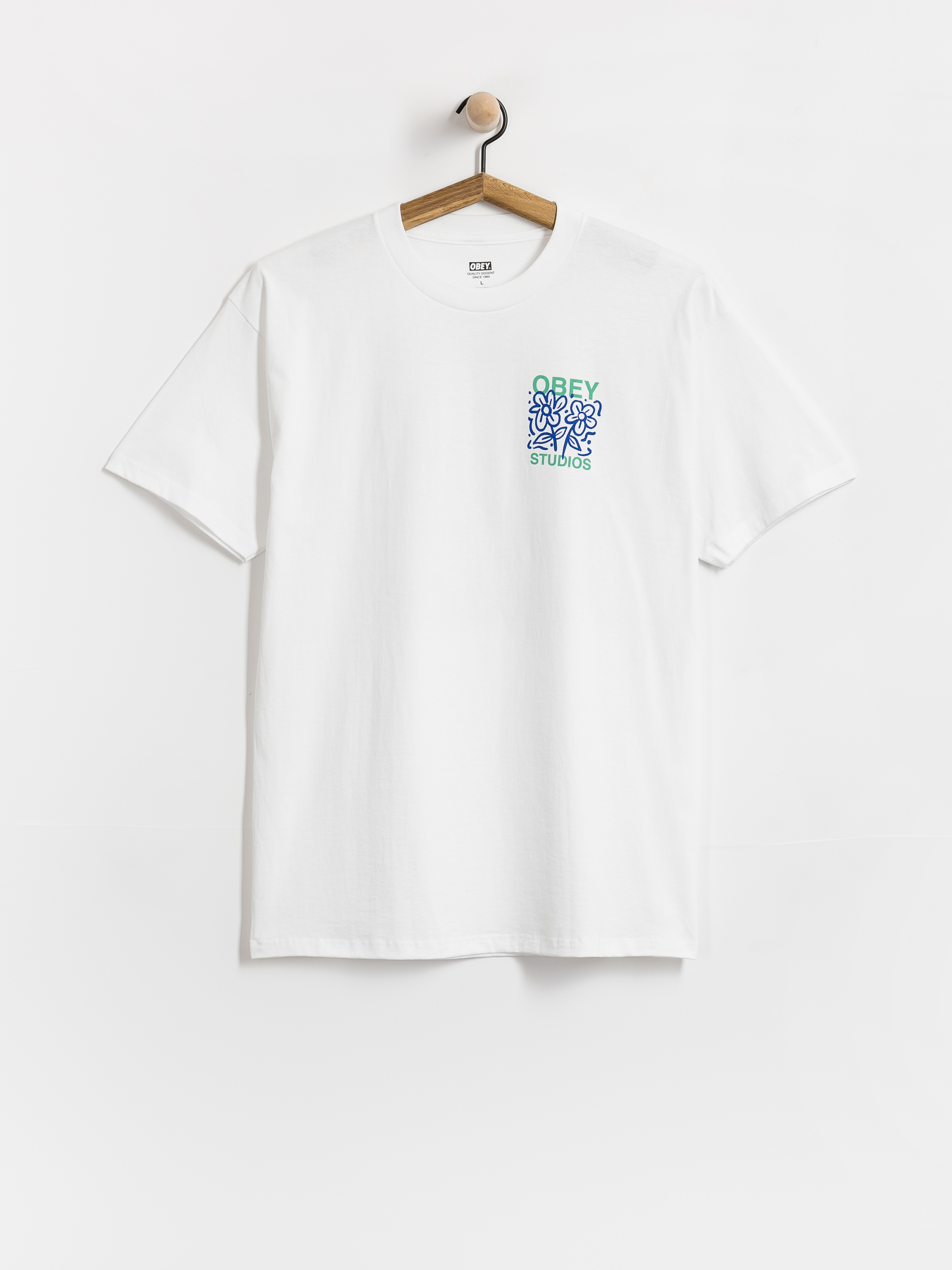 OBEY T-Shirt Grown With Love (white)