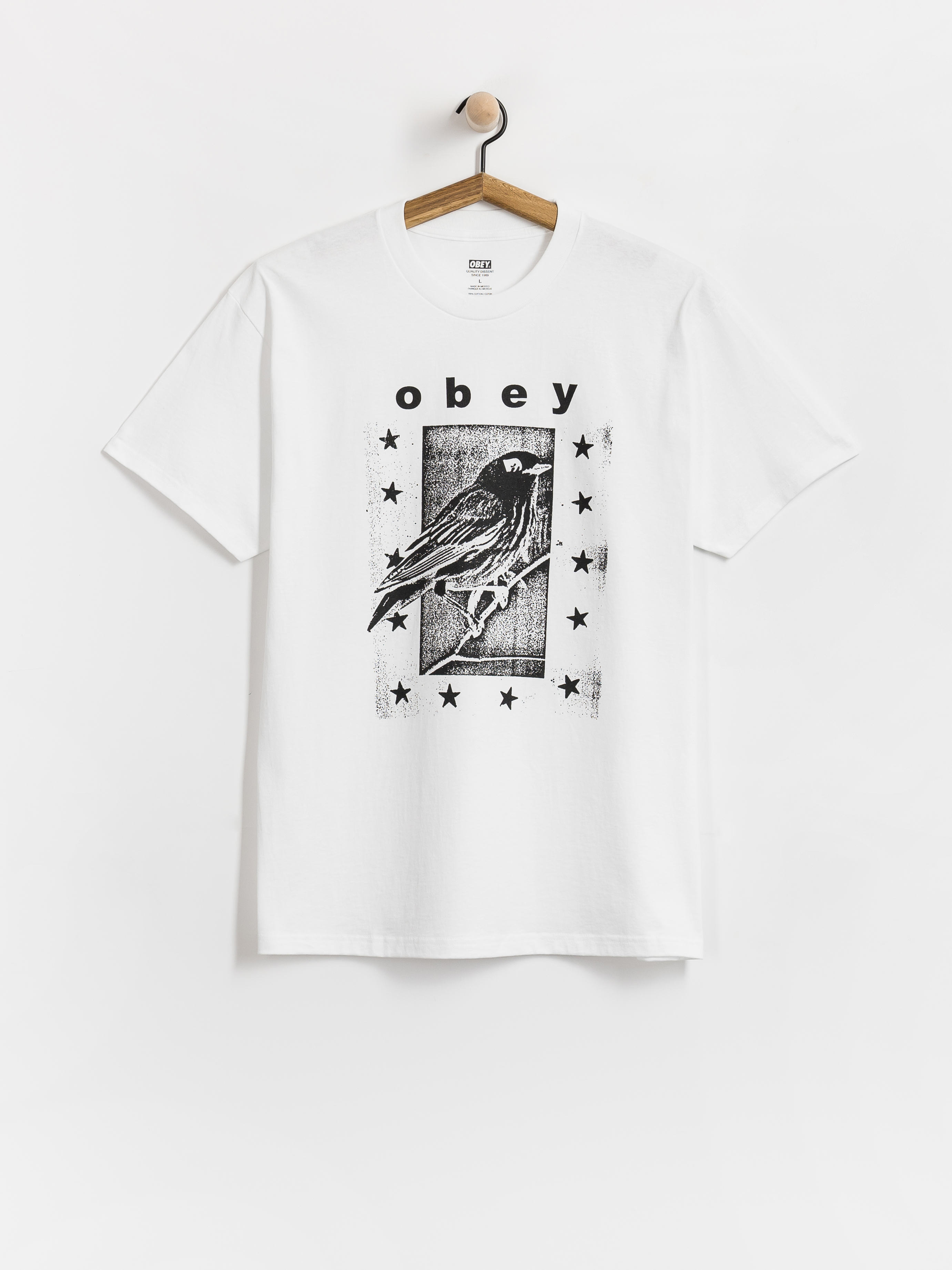 OBEY T-Shirt Fly Away (white)