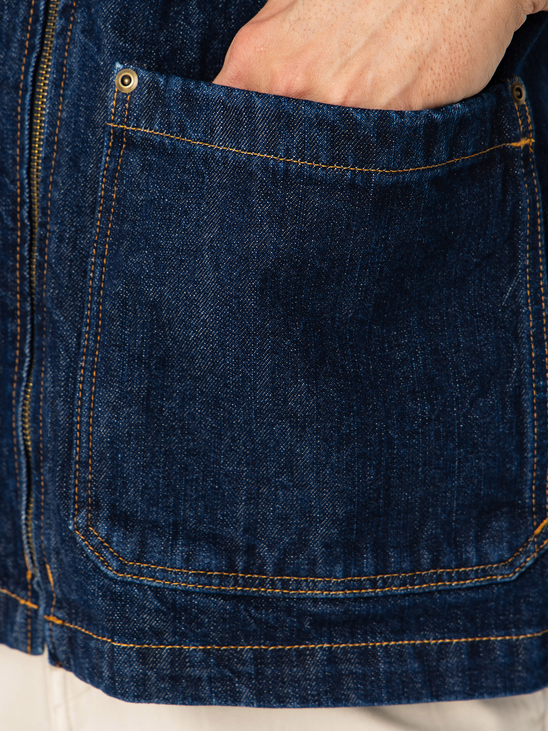 Dickies Vest X Harley Davidson Denim