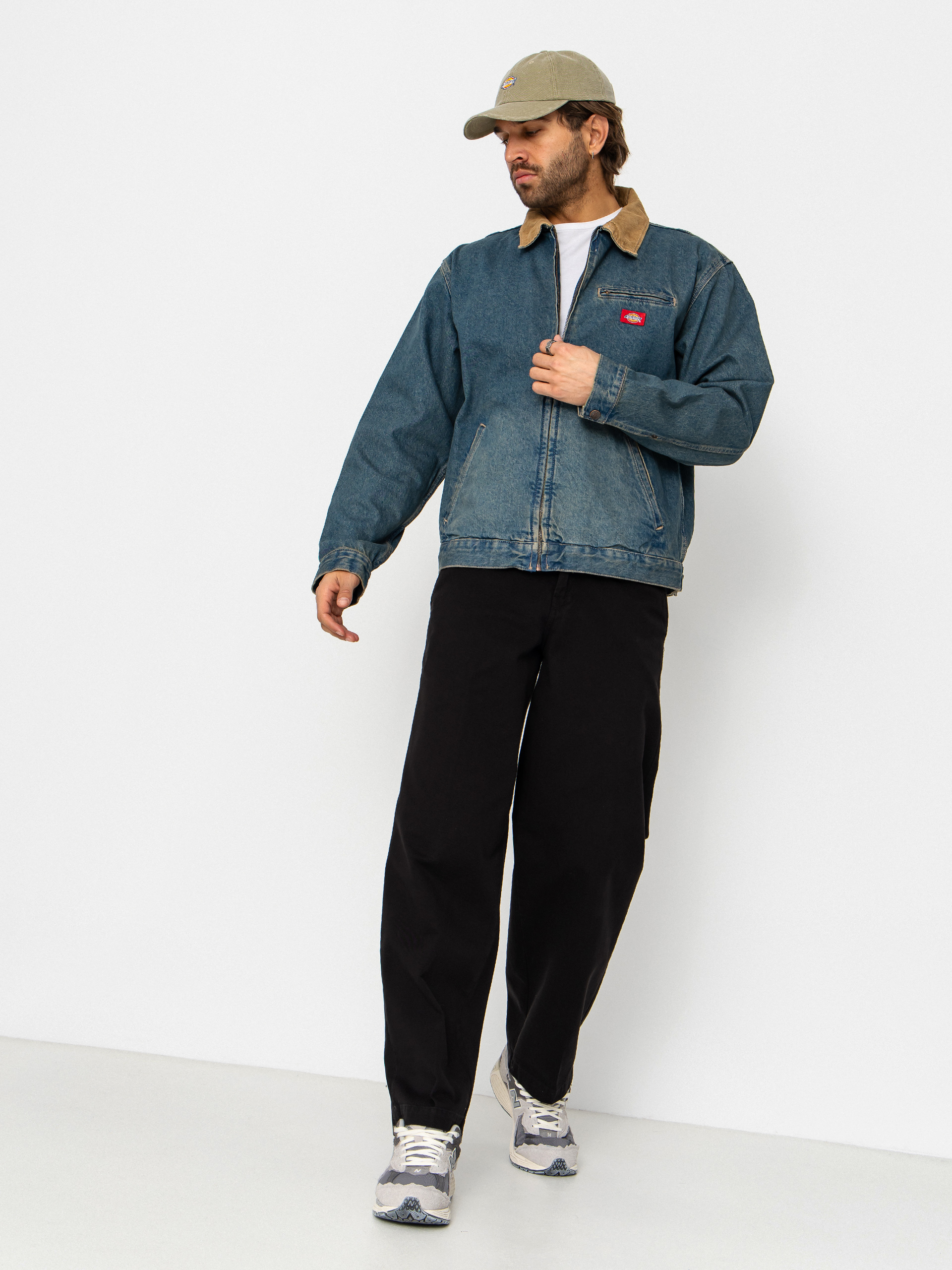 Dickies Jacke Denim Painter (khaki tinted blue)