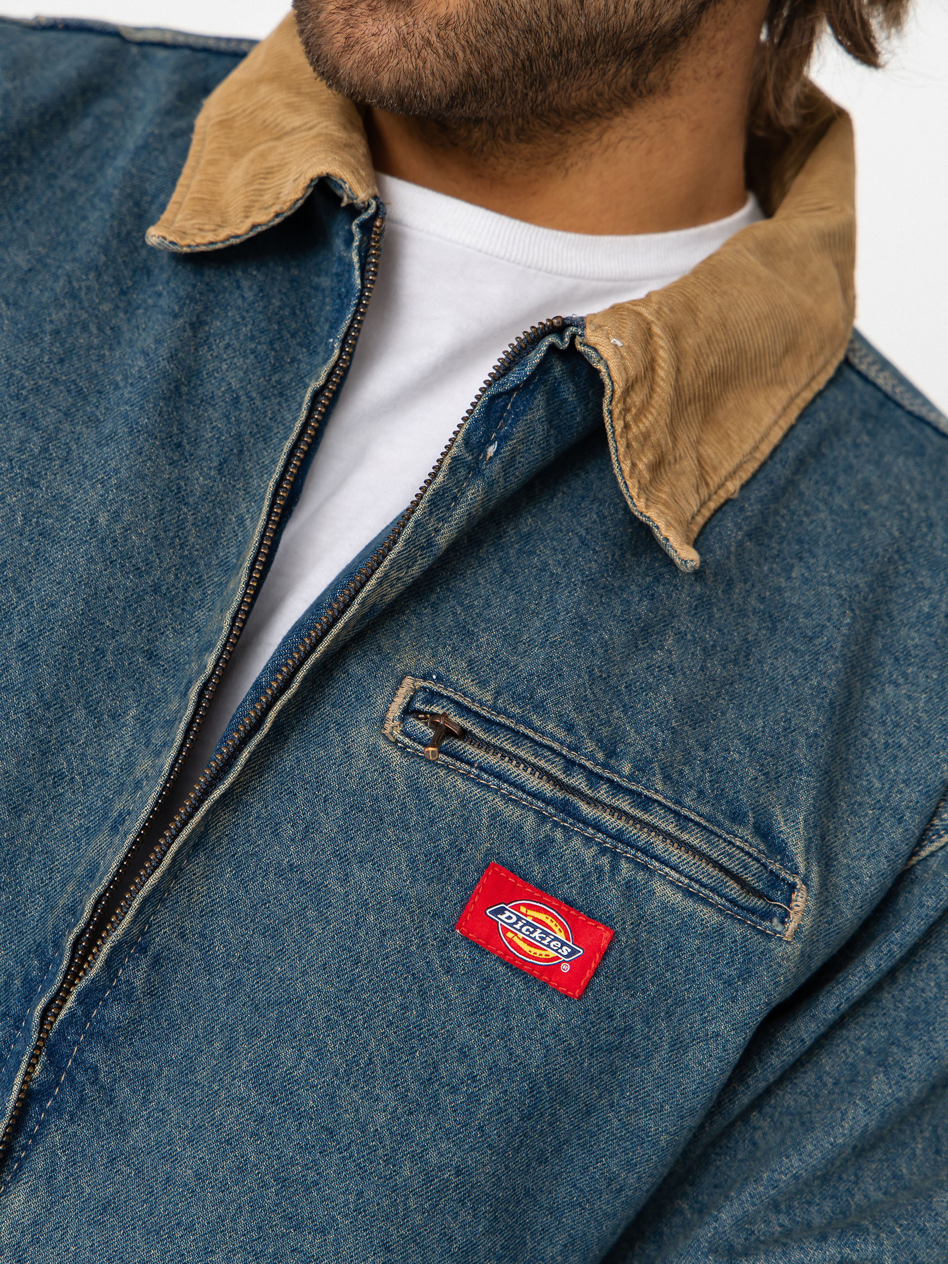 Dickies Jacket Denim Painter (khaki tinted blue)