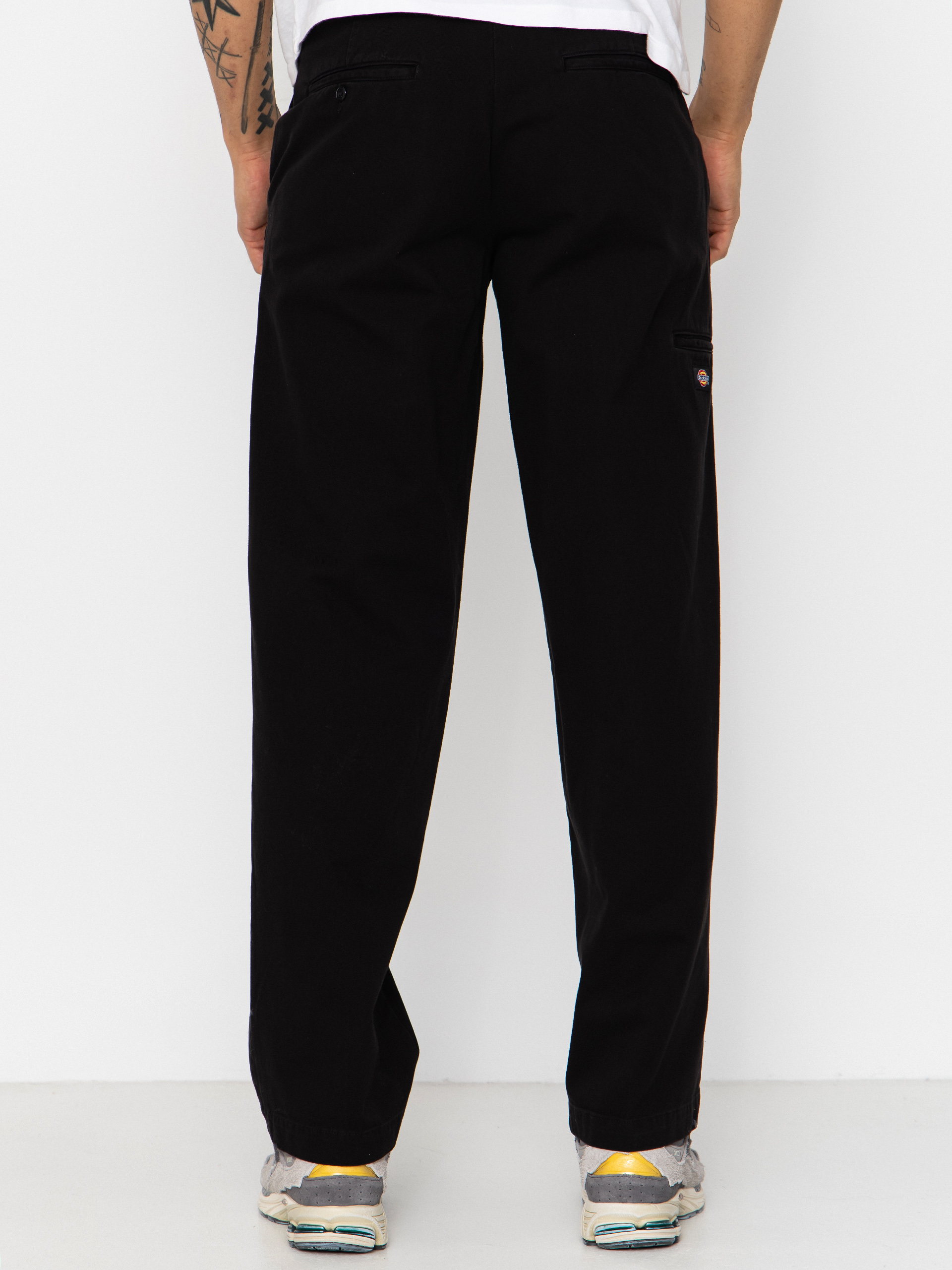 Dickies 247 Loose Garment Dyed Work Pants (black)