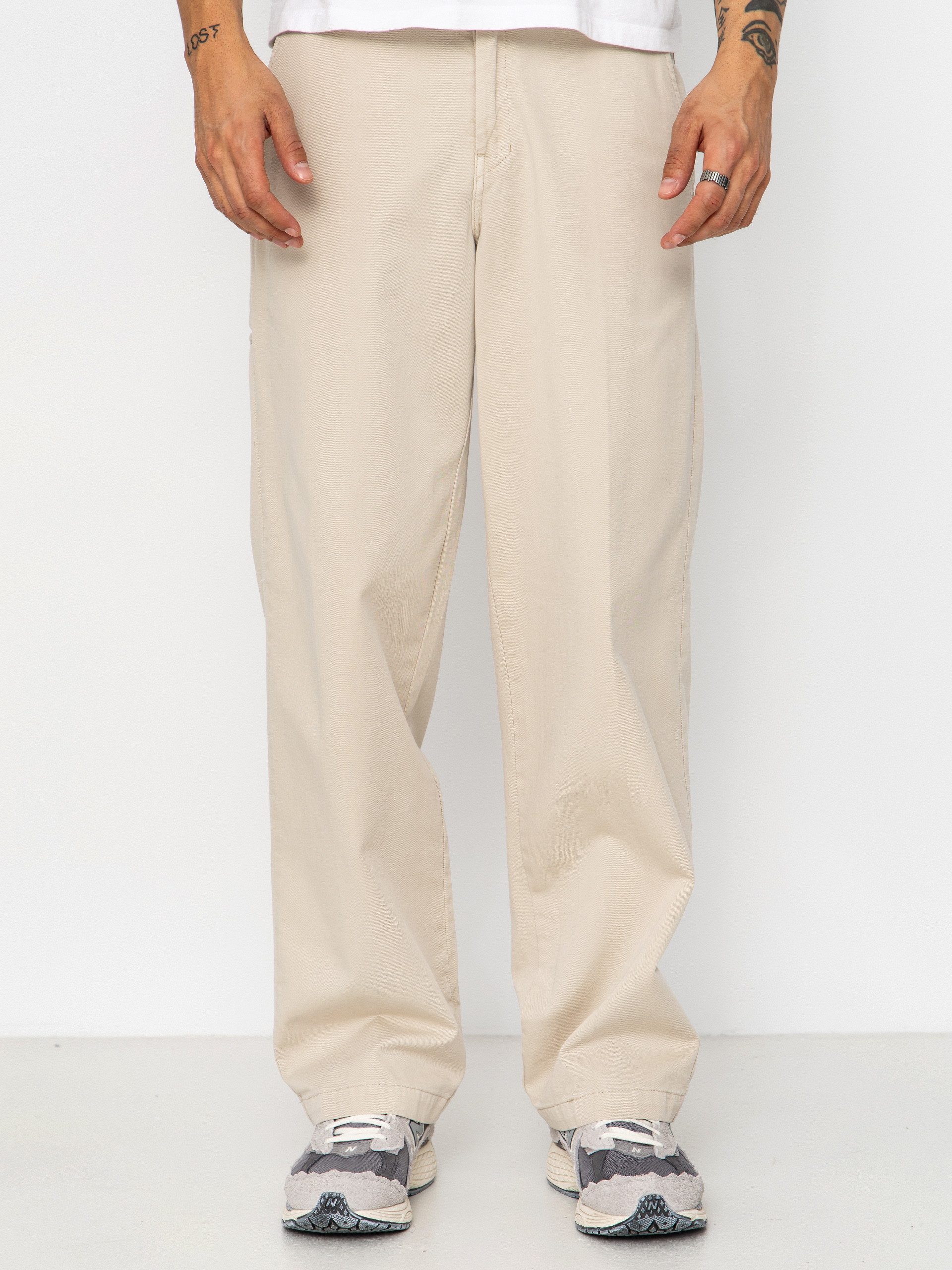 Dickies 247 Loose Garment Dyed Work Pants (stone)
