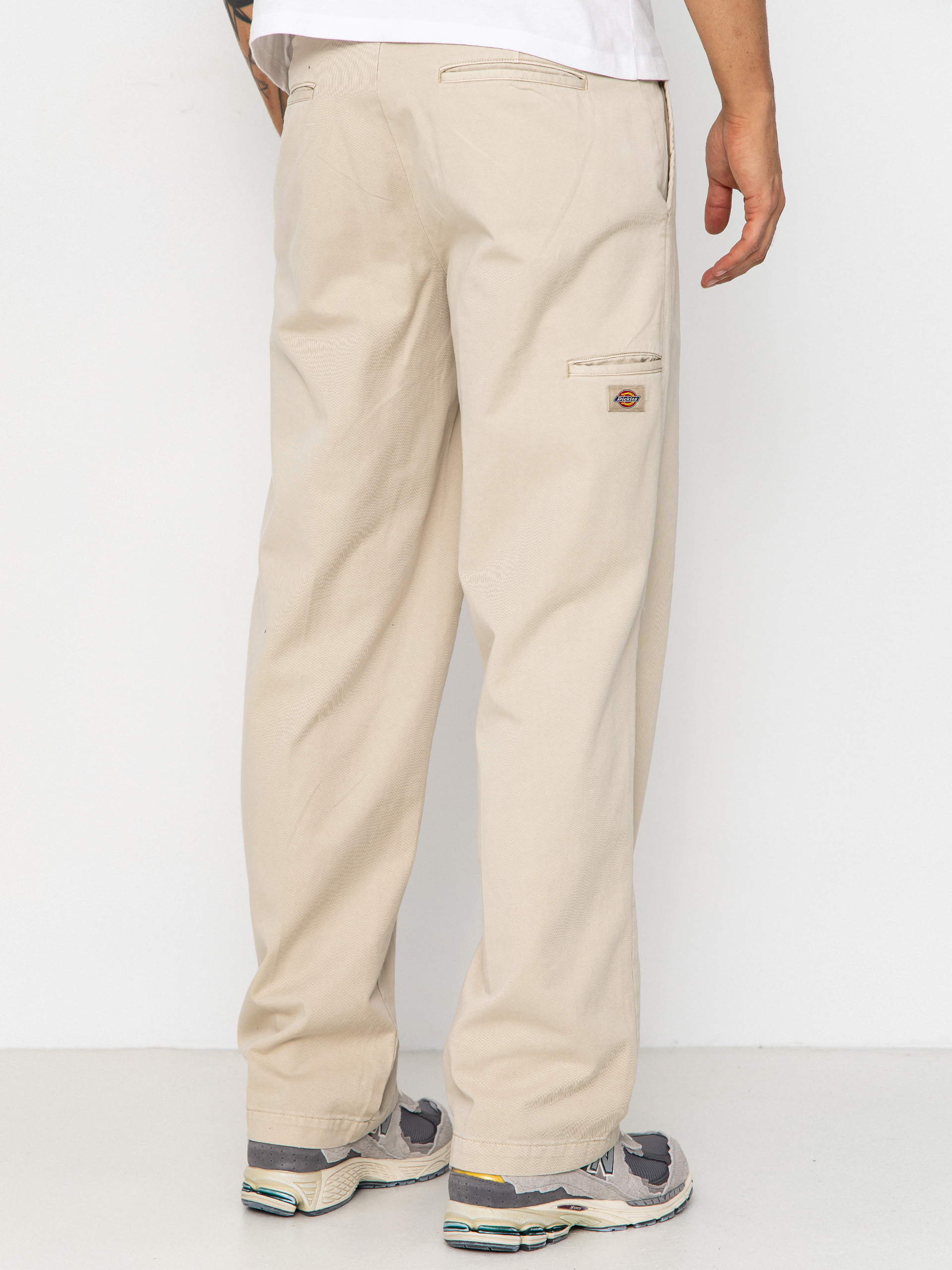 Dickies 247 Loose Garment Dyed Work Pants (stone)