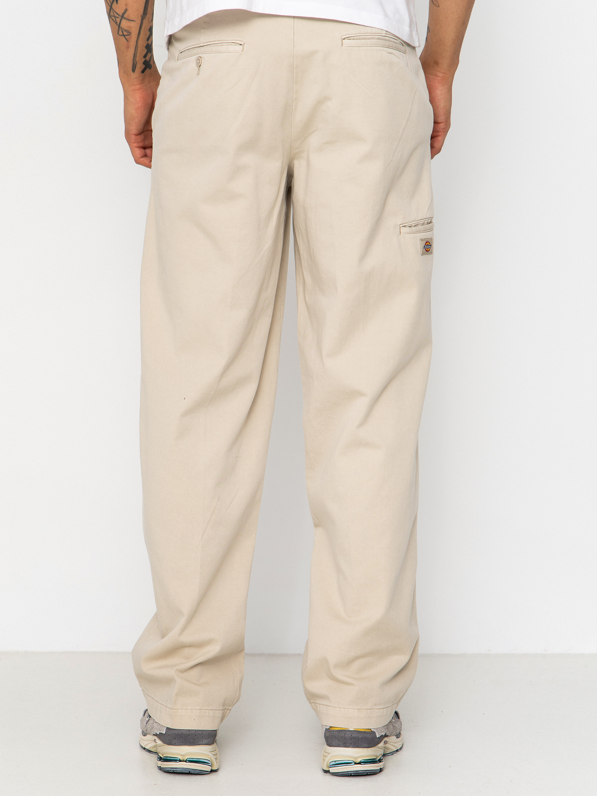 Dickies 247 Loose Garment Dyed Work Pants (stone)