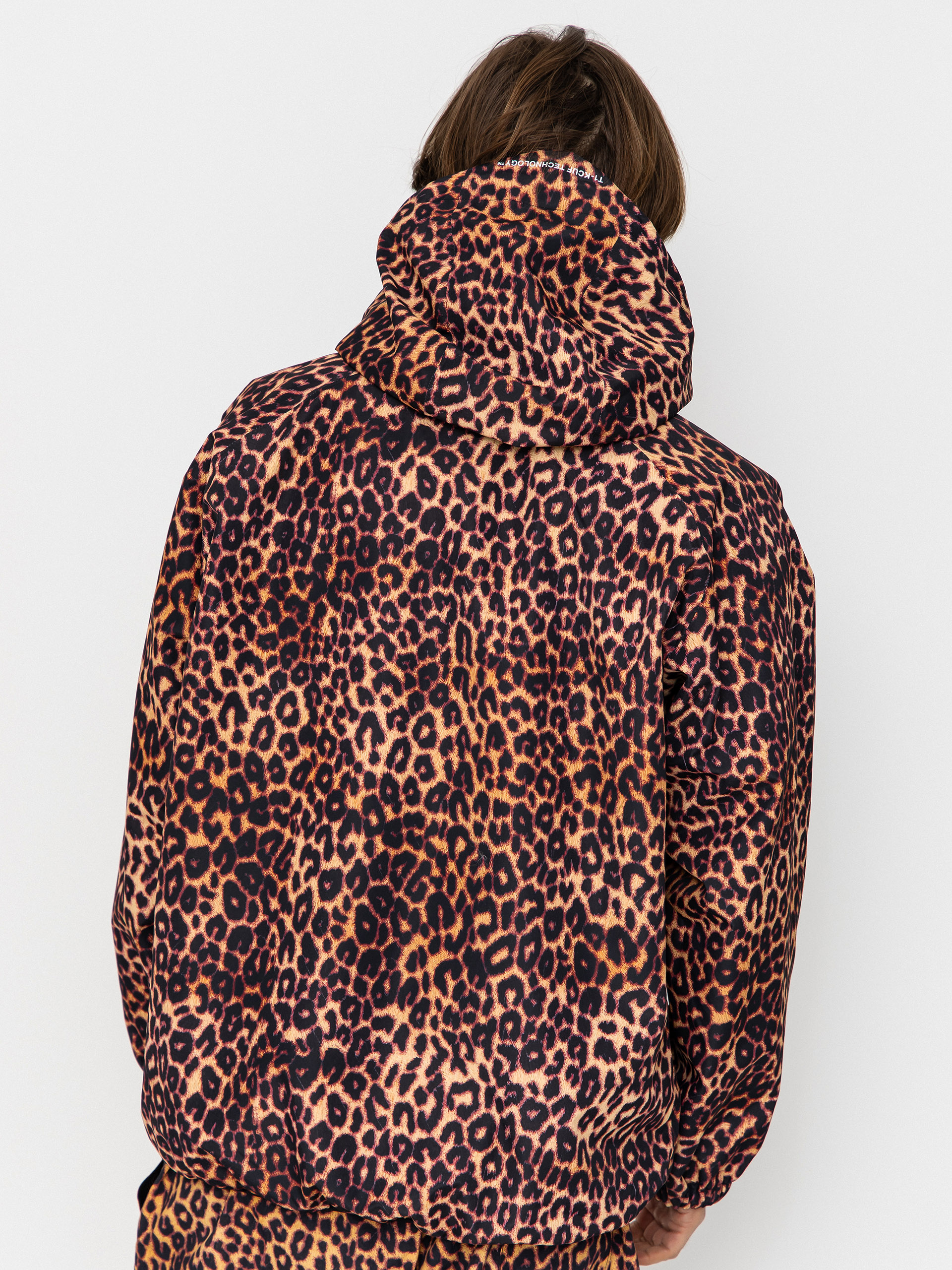 HUF Rainier Printed Shell Jacke (brown)