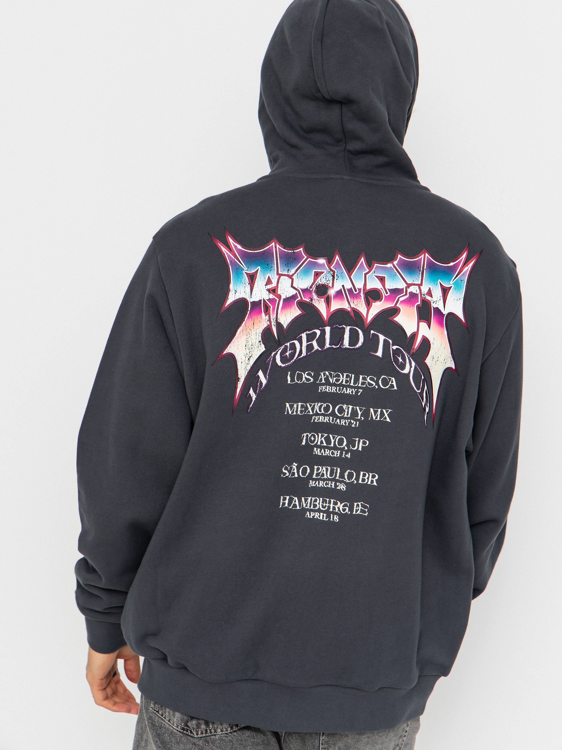 RipNDip Noid ZHD Hoodie (charcoal wash)