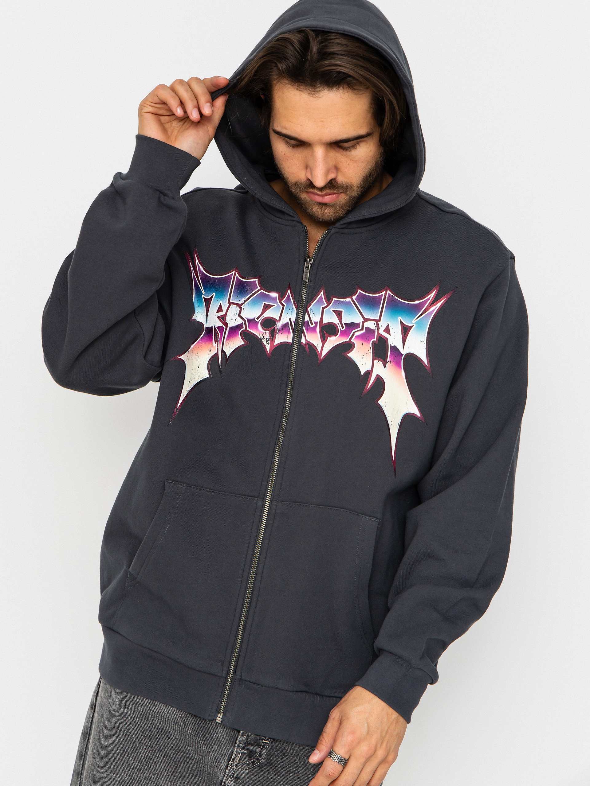 RipNDip Noid ZHD Hoodie (charcoal wash)