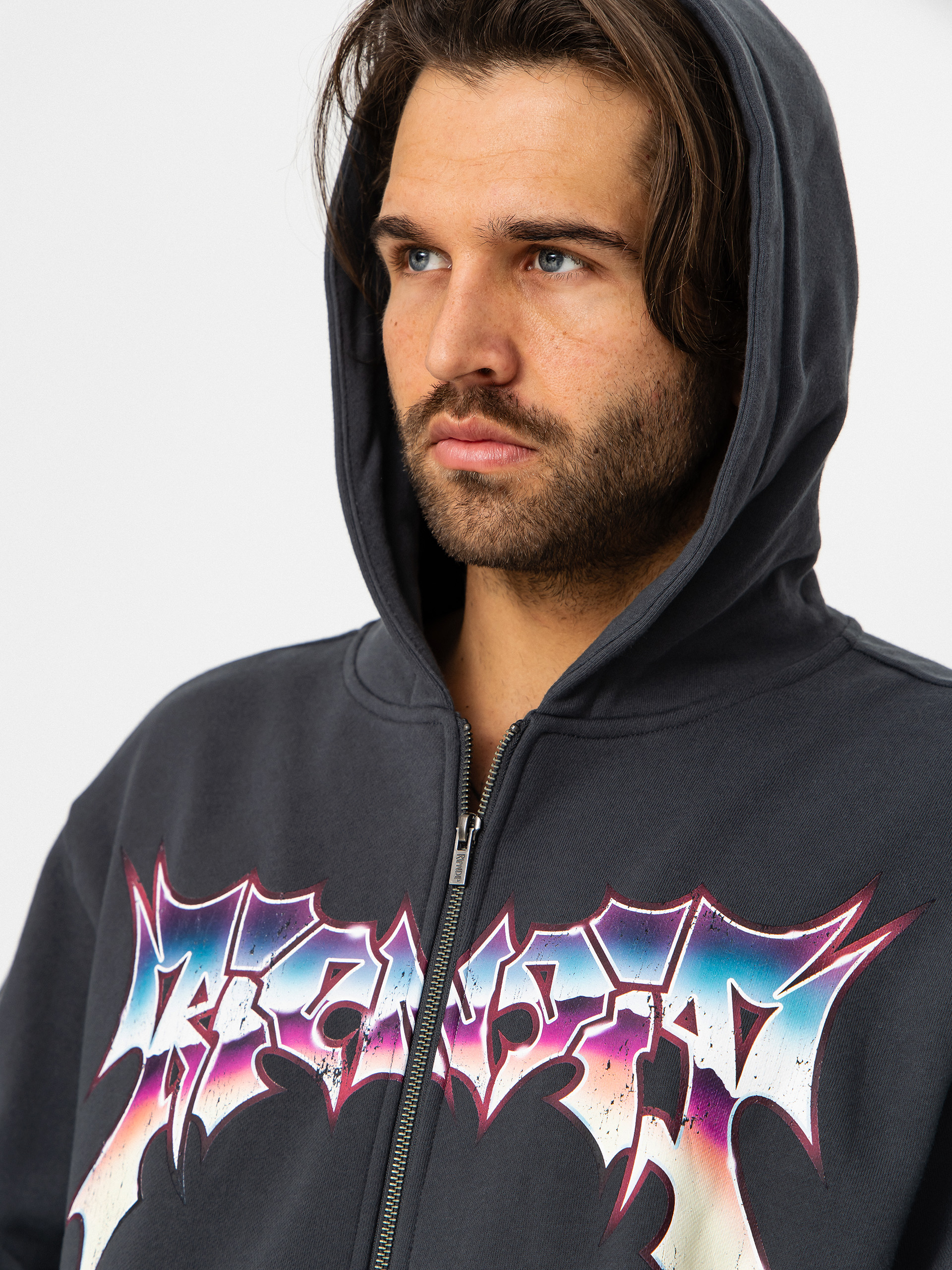 RipNDip Noid ZHD Hoodie (charcoal wash)