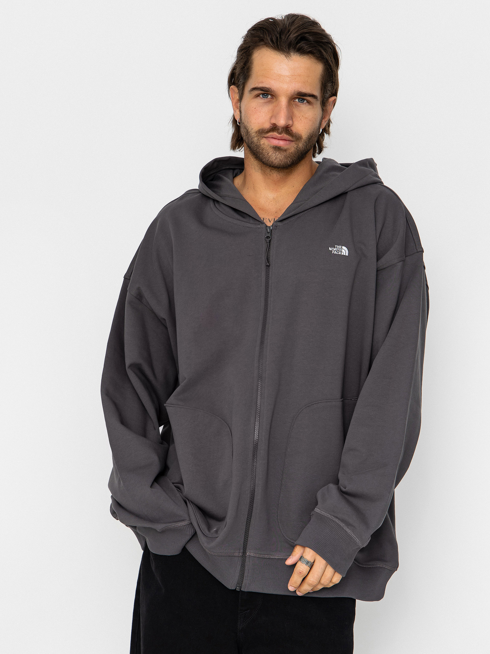 The North Face Hoodie Essential Oversize ZHD (anthracite grey)