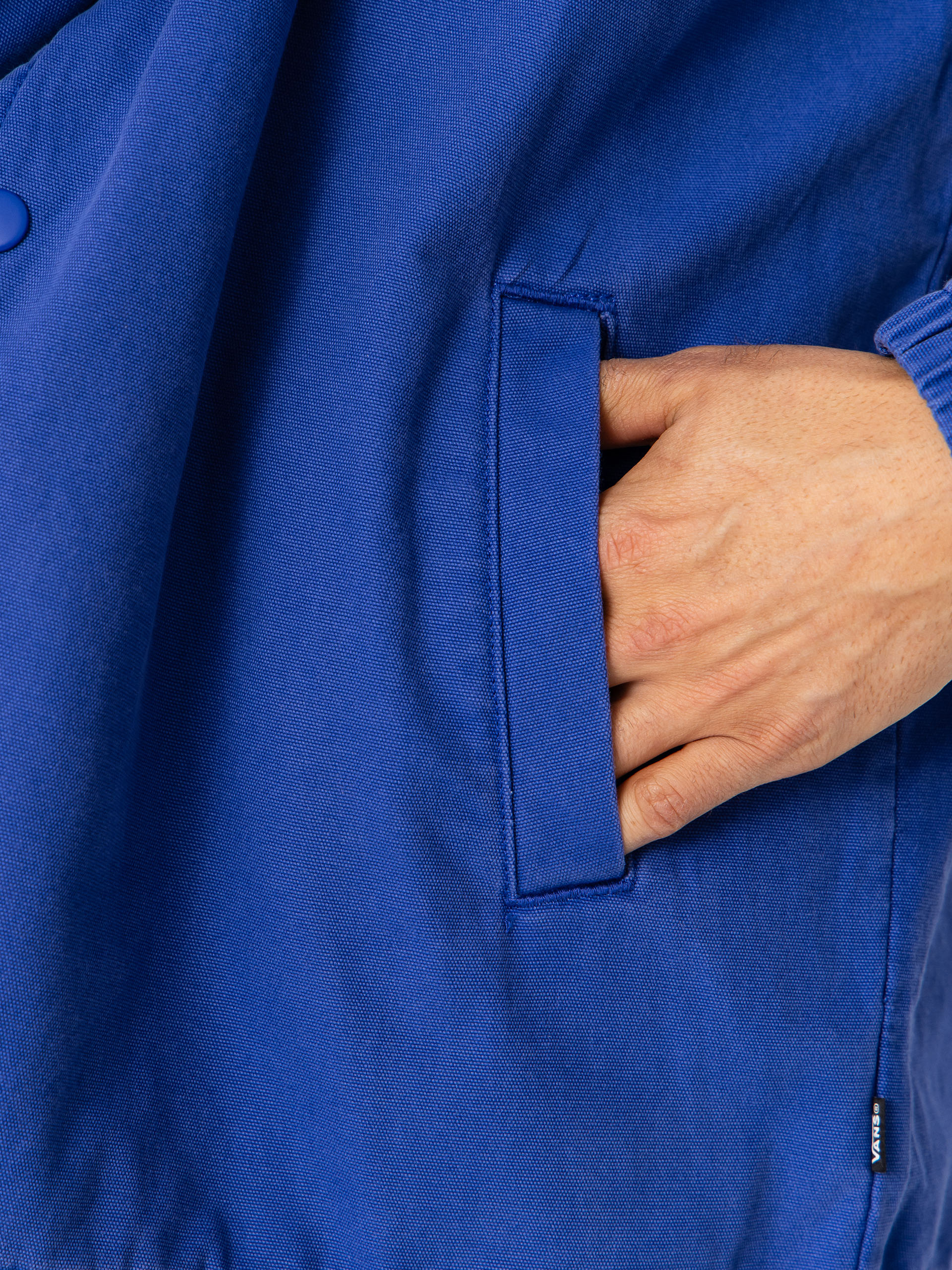 Vans Torrey Pigment Canvas Coaches Jacke (royal cobalt)