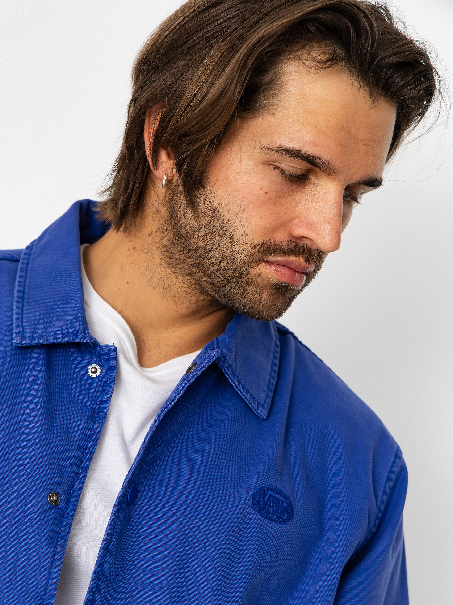 Vans Torrey Pigment Canvas Coaches Jacke (royal cobalt)