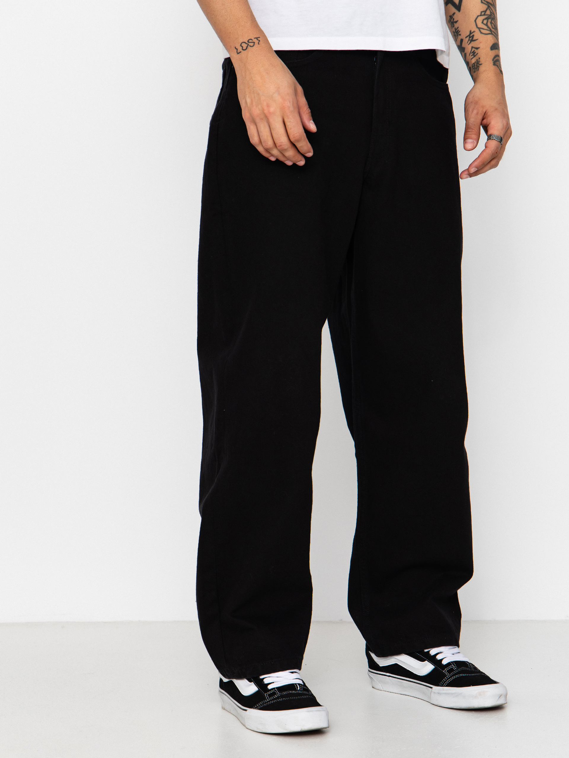 Vans Check 5 Baggy Denim Hose (black)