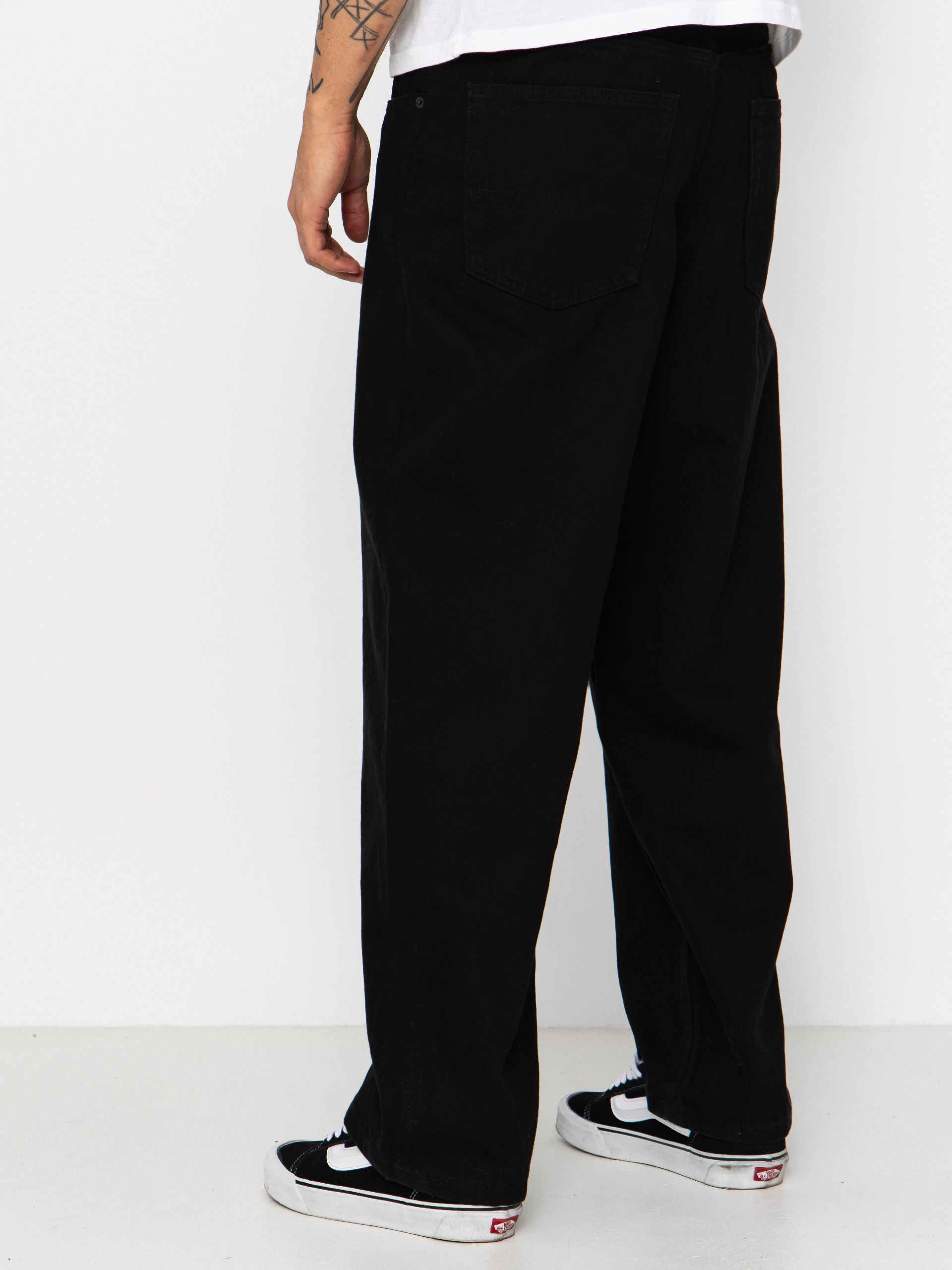 Vans Check 5 Baggy Denim Hose (black)