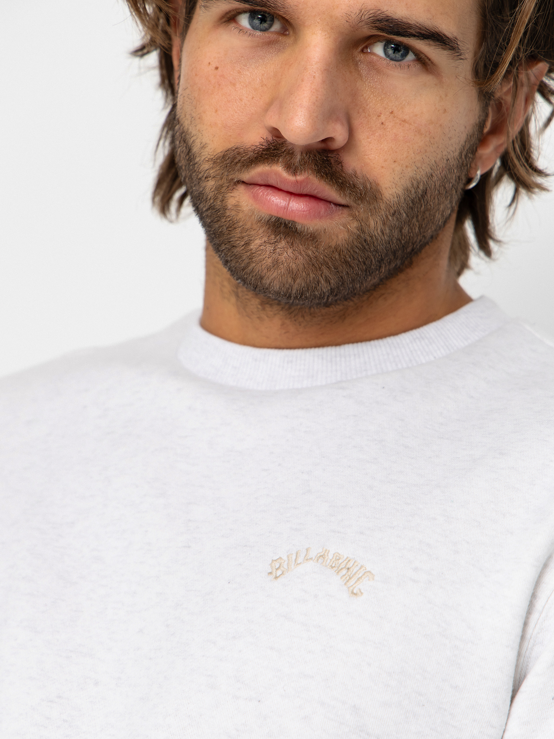 Billabong Arch Sweatshirt (oatmeal heather)