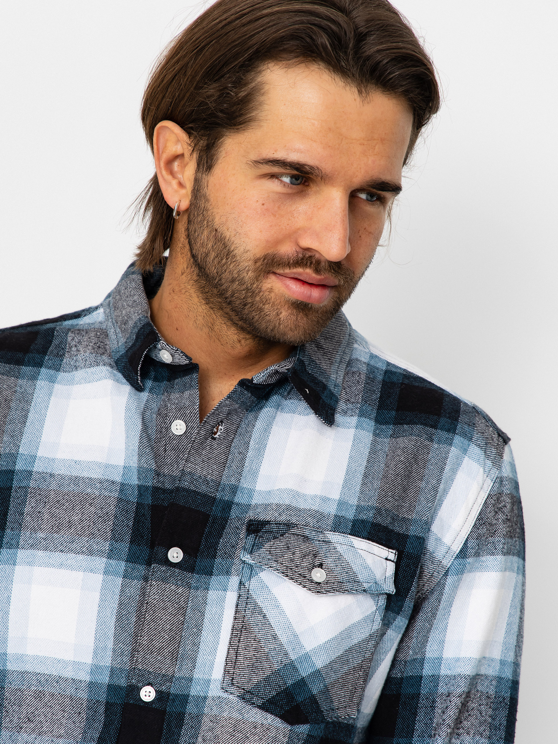 DC Marshal Flannel Hemd (storm blue)