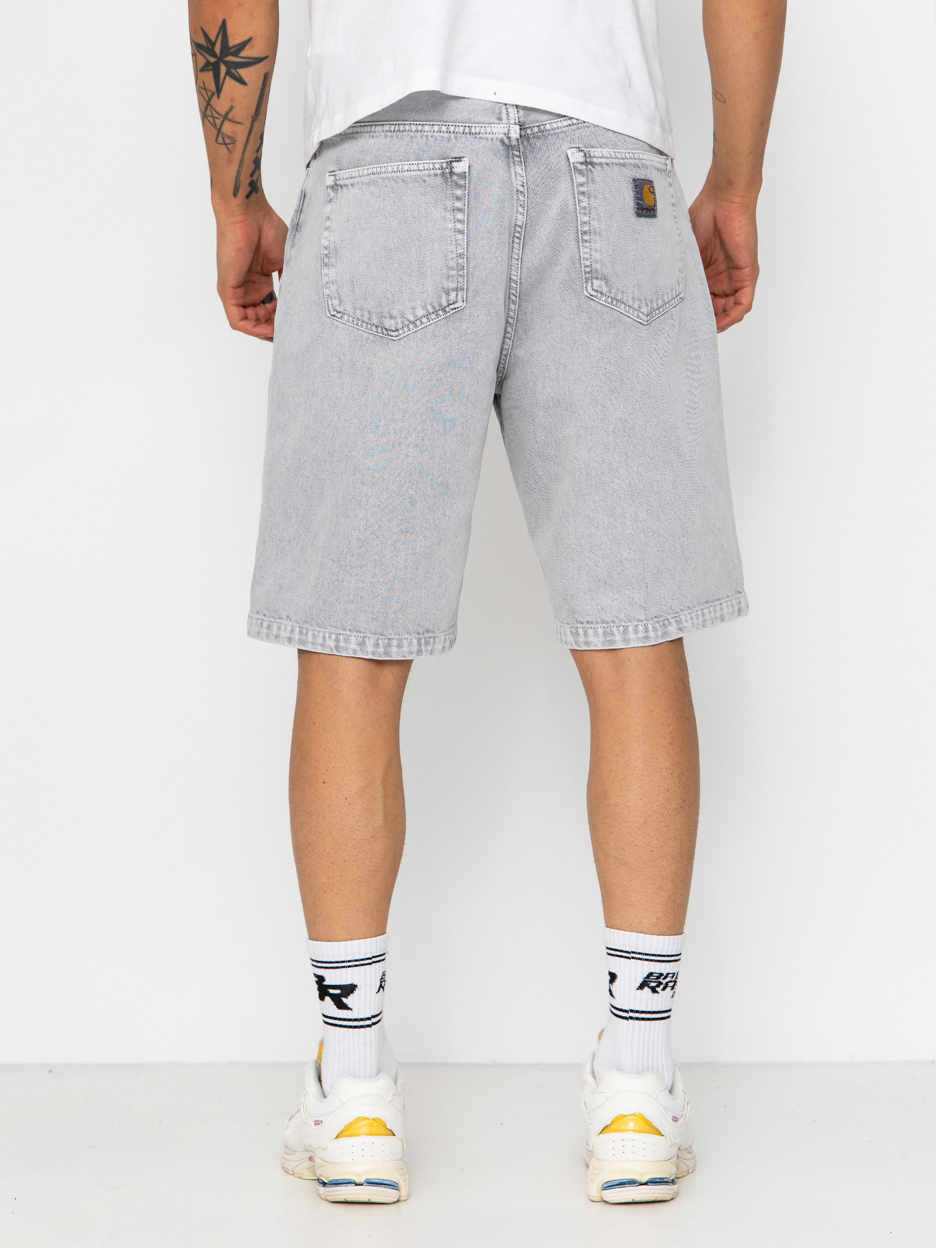 Carhartt WIP Landon Shorts (black chalk wash)