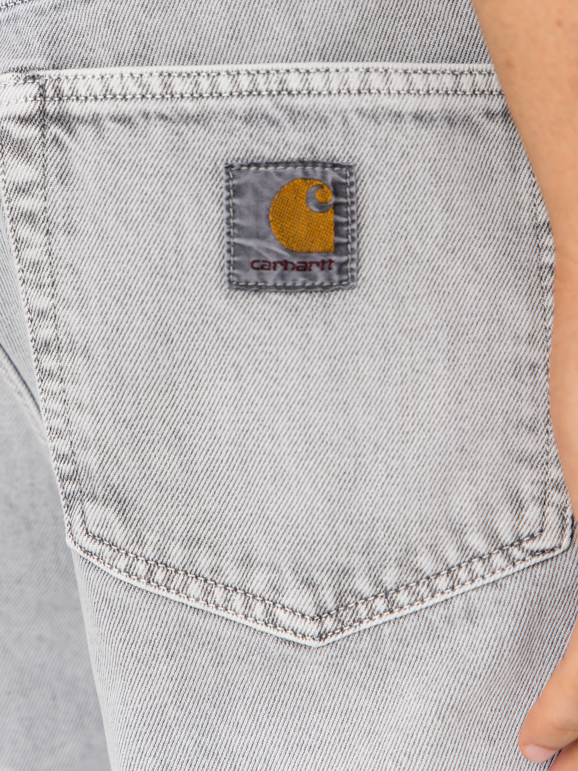 Carhartt WIP Landon Shorts (black chalk wash)