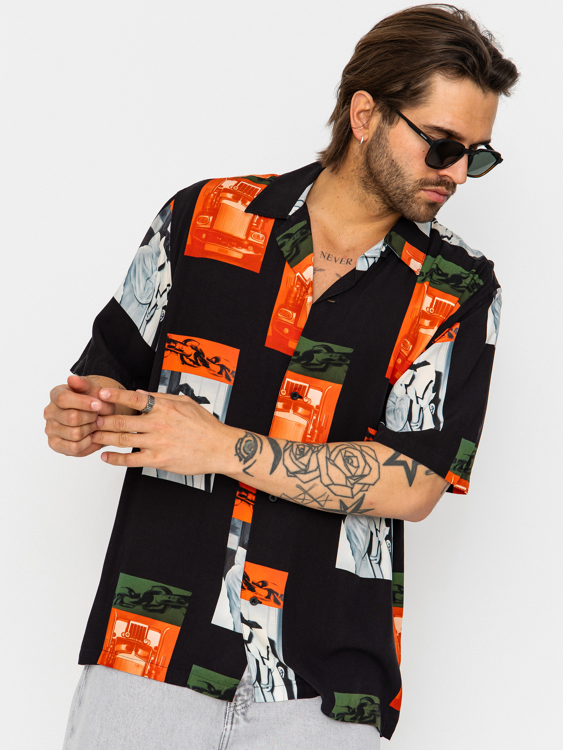 Carhartt WIP Shirt Sean Hamilton (sean hamilton print/black)