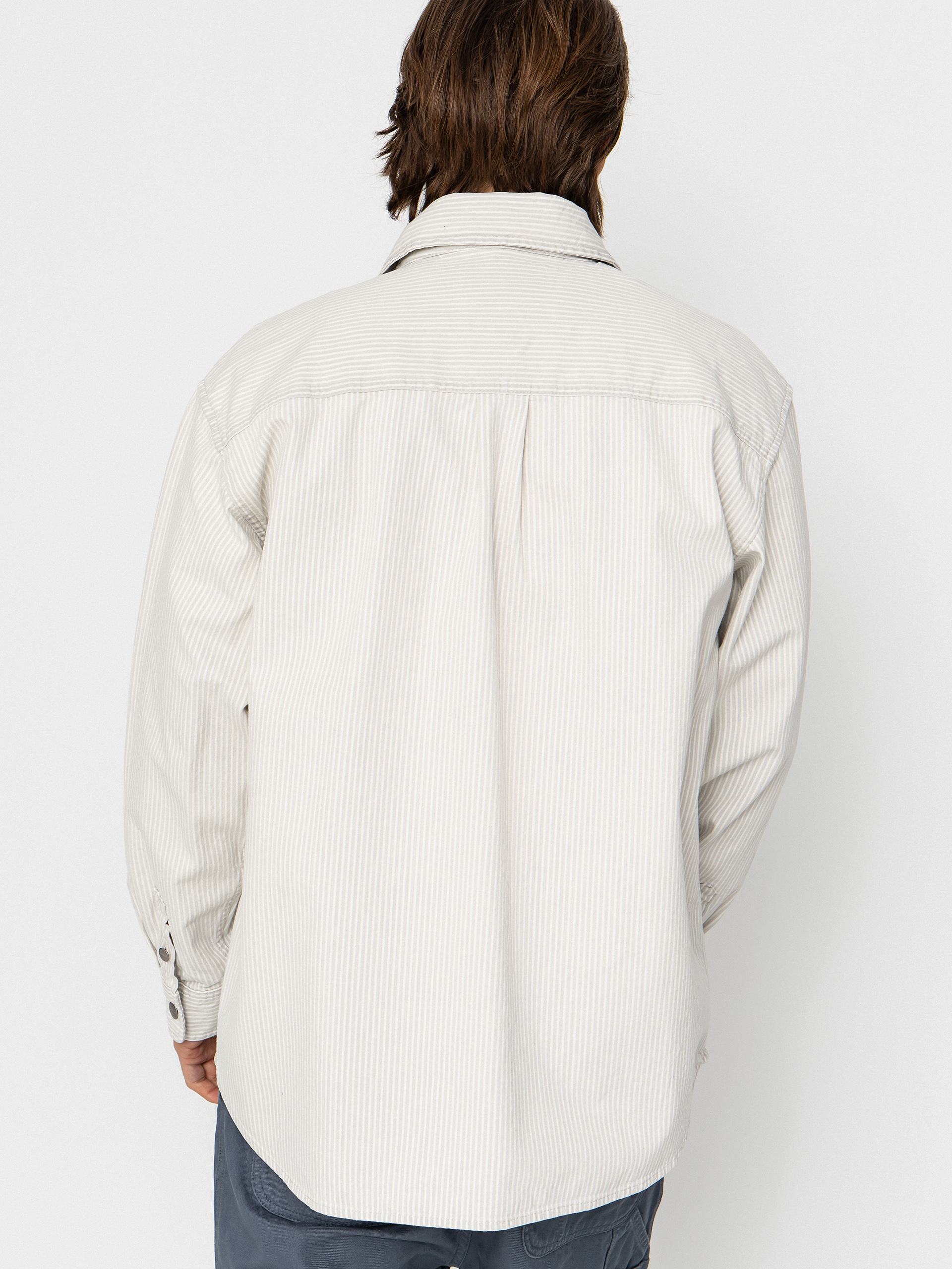 Carhartt WIP Jacke Mercer (mercer stripe/graphite/wax)