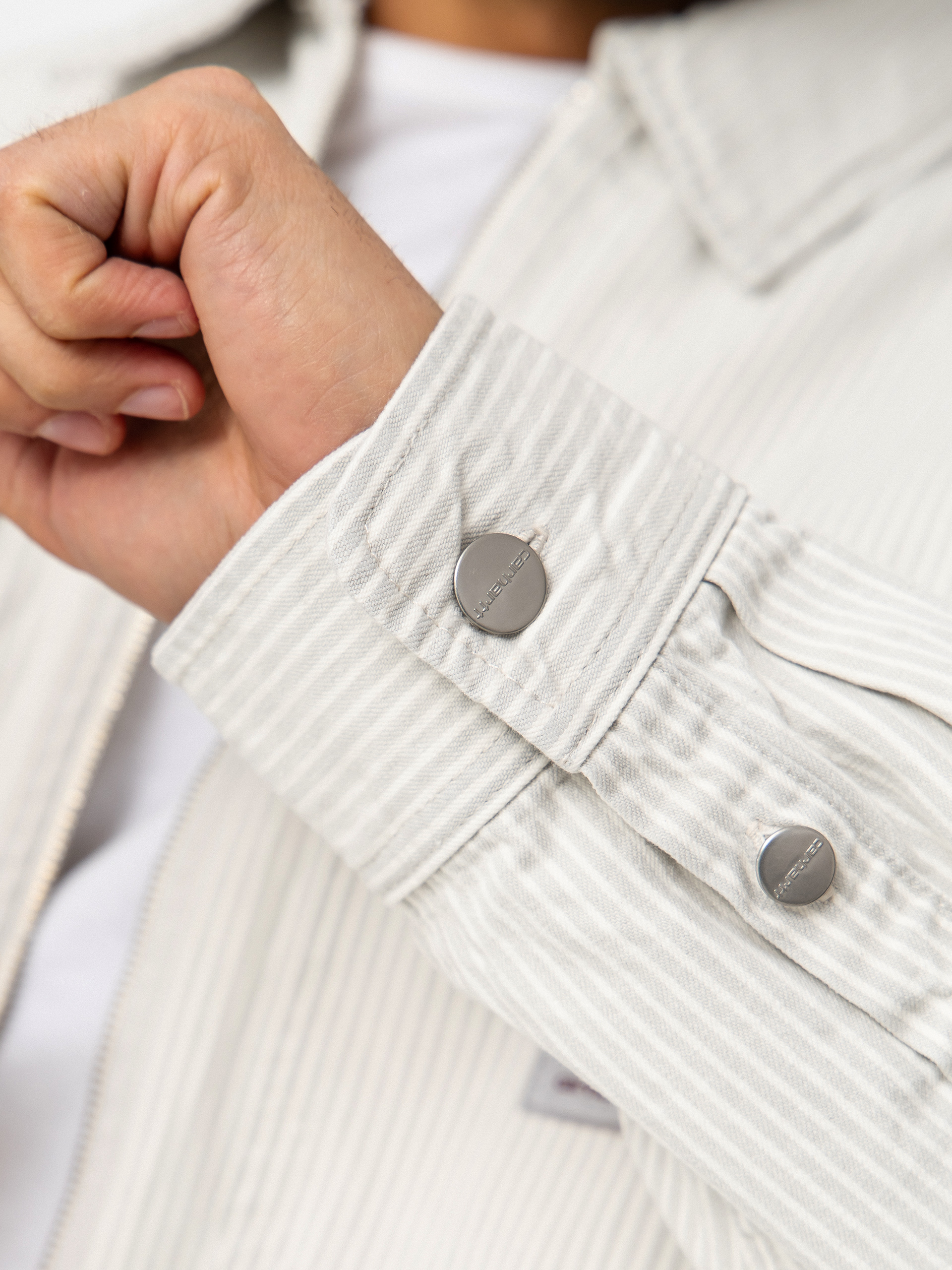 Carhartt WIP Jacke Mercer (mercer stripe/graphite/wax)