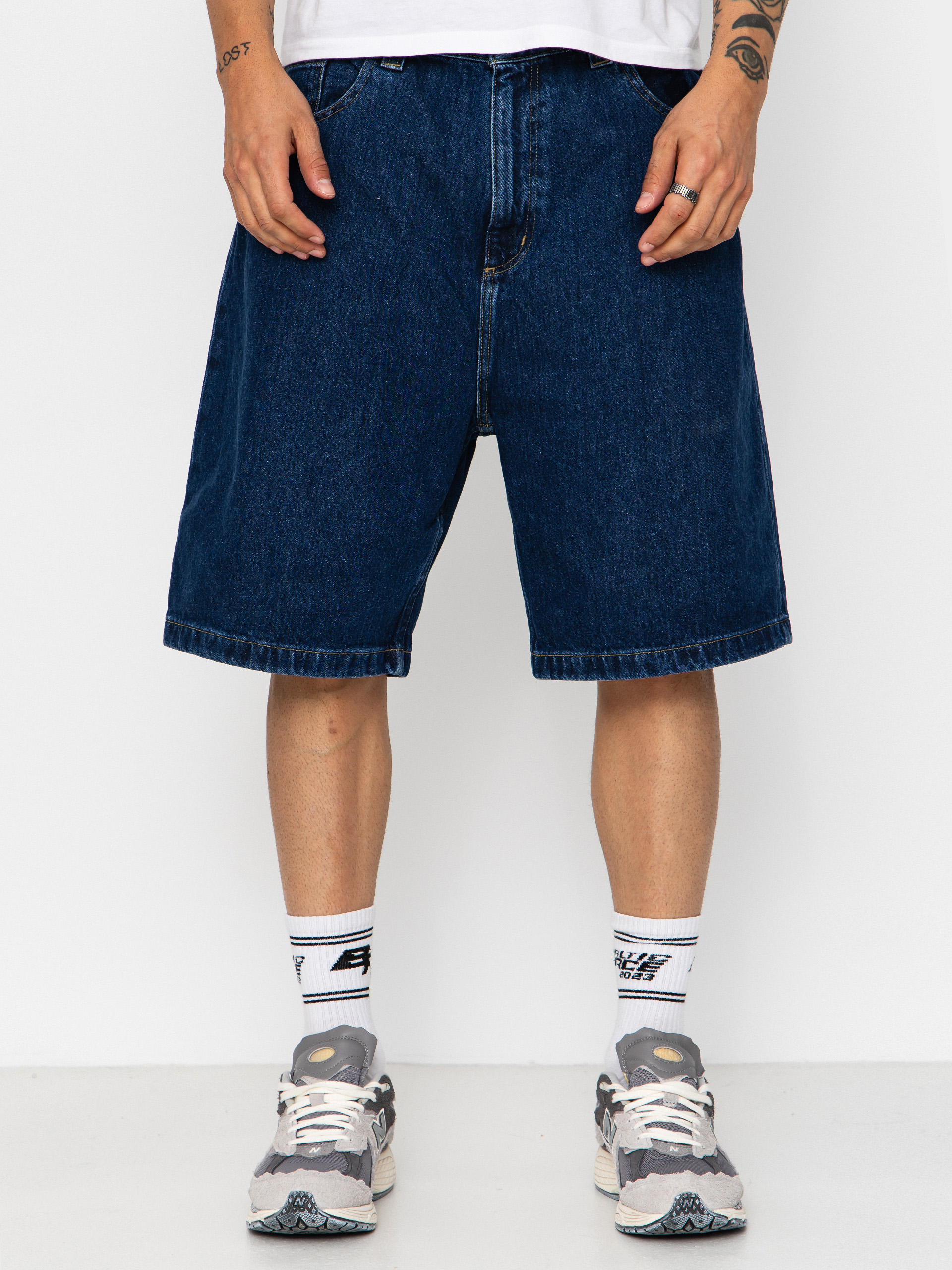 Carhartt WIP Brandon Shorts (blue stone washed)