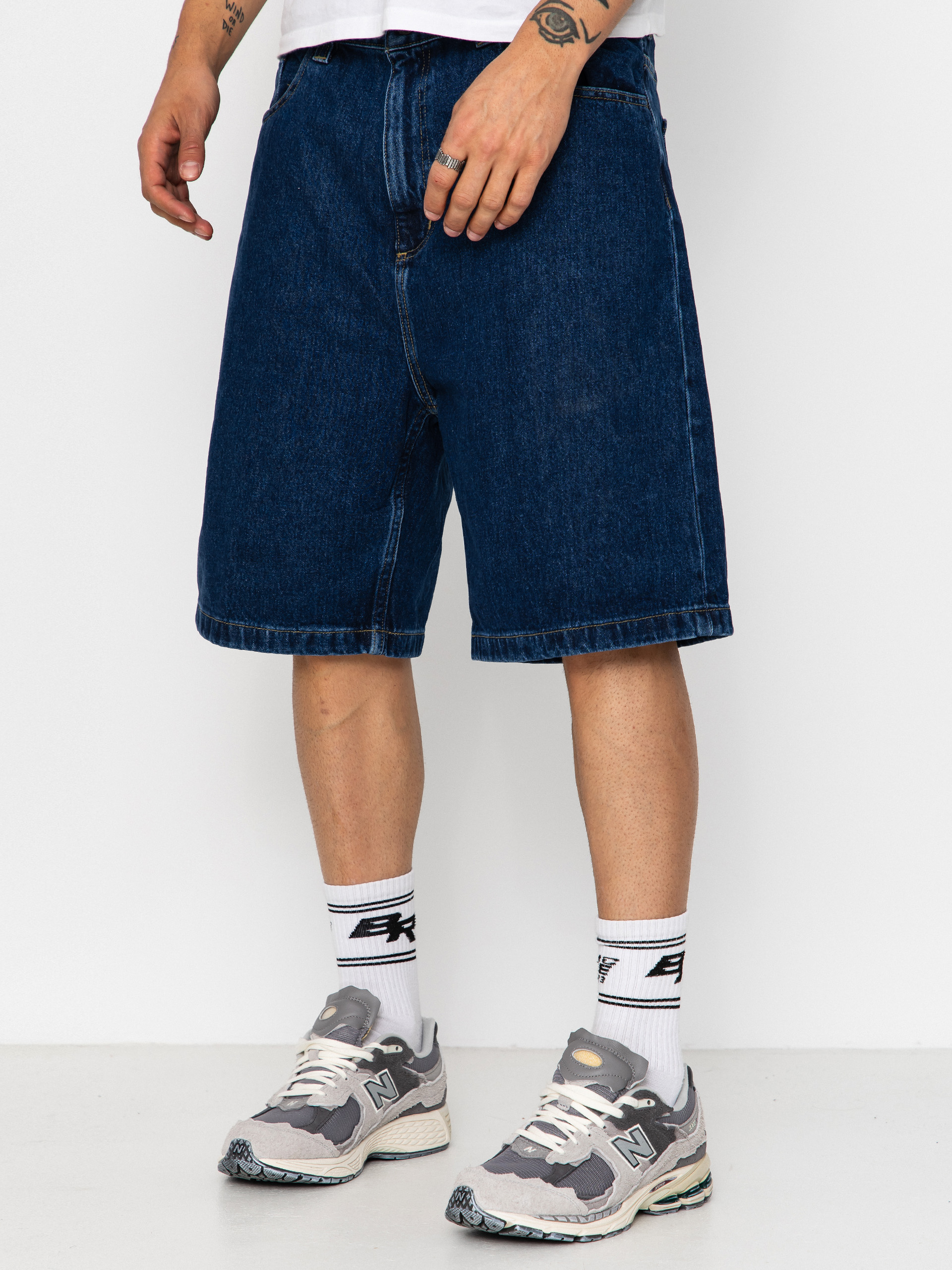 Carhartt WIP Brandon Shorts (blue stone washed)