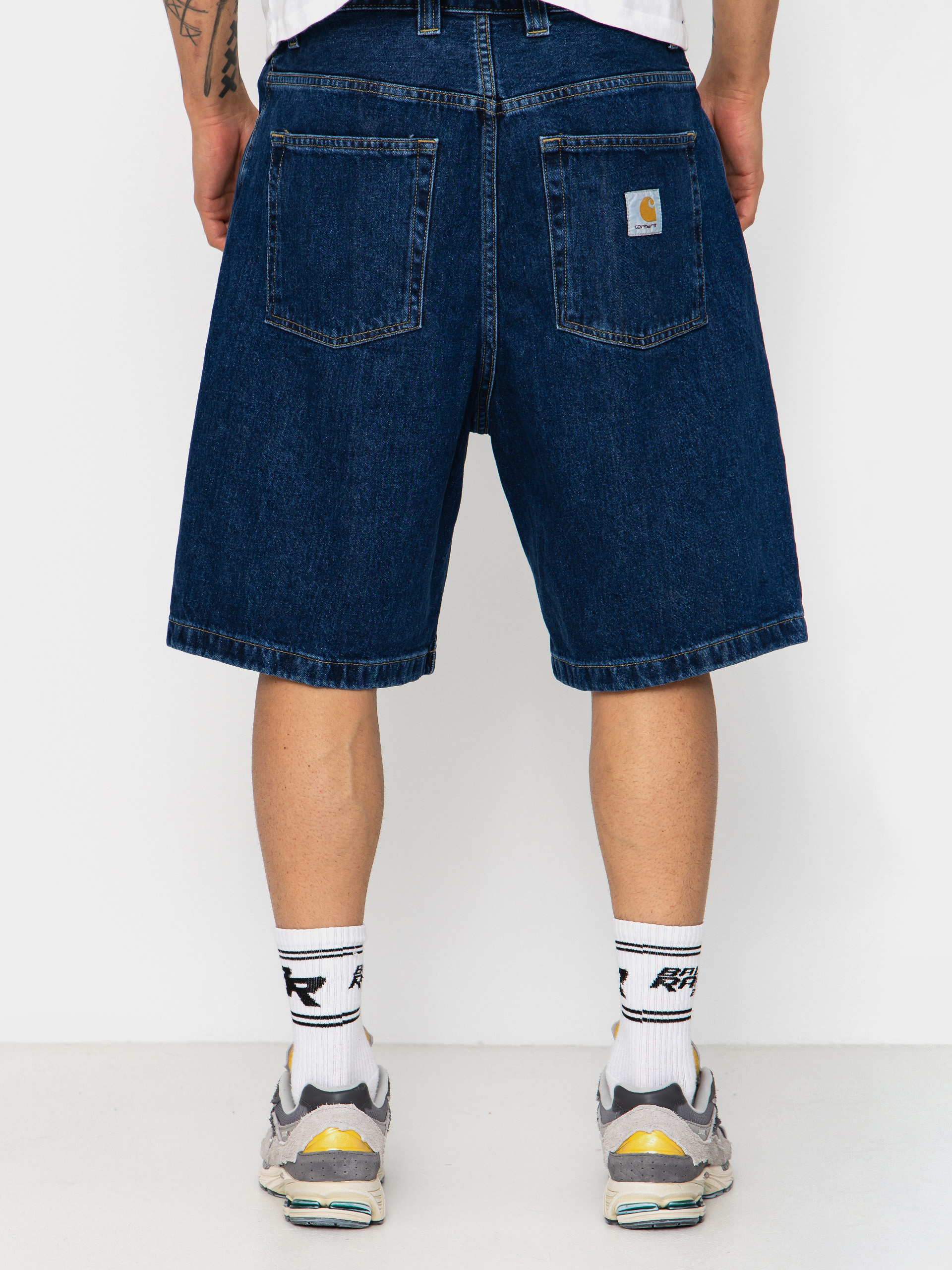 Carhartt WIP Brandon Shorts (blue stone washed)