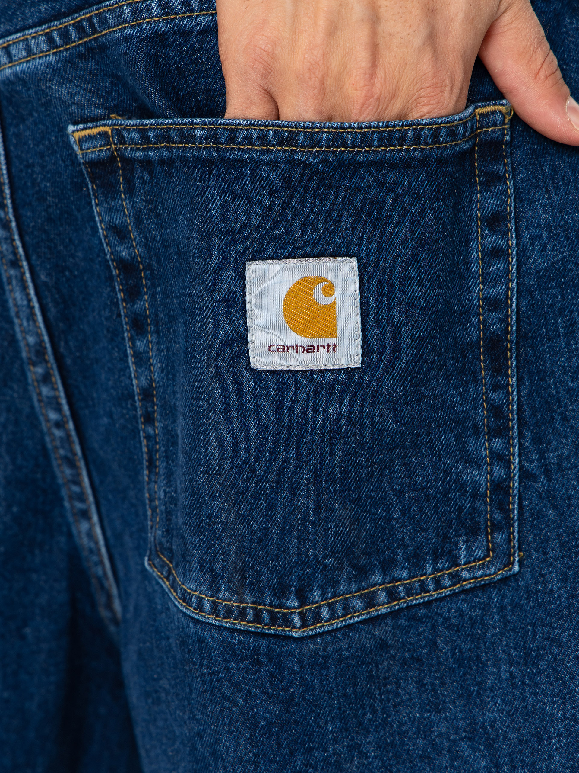 Carhartt WIP Brandon Shorts (blue stone washed)
