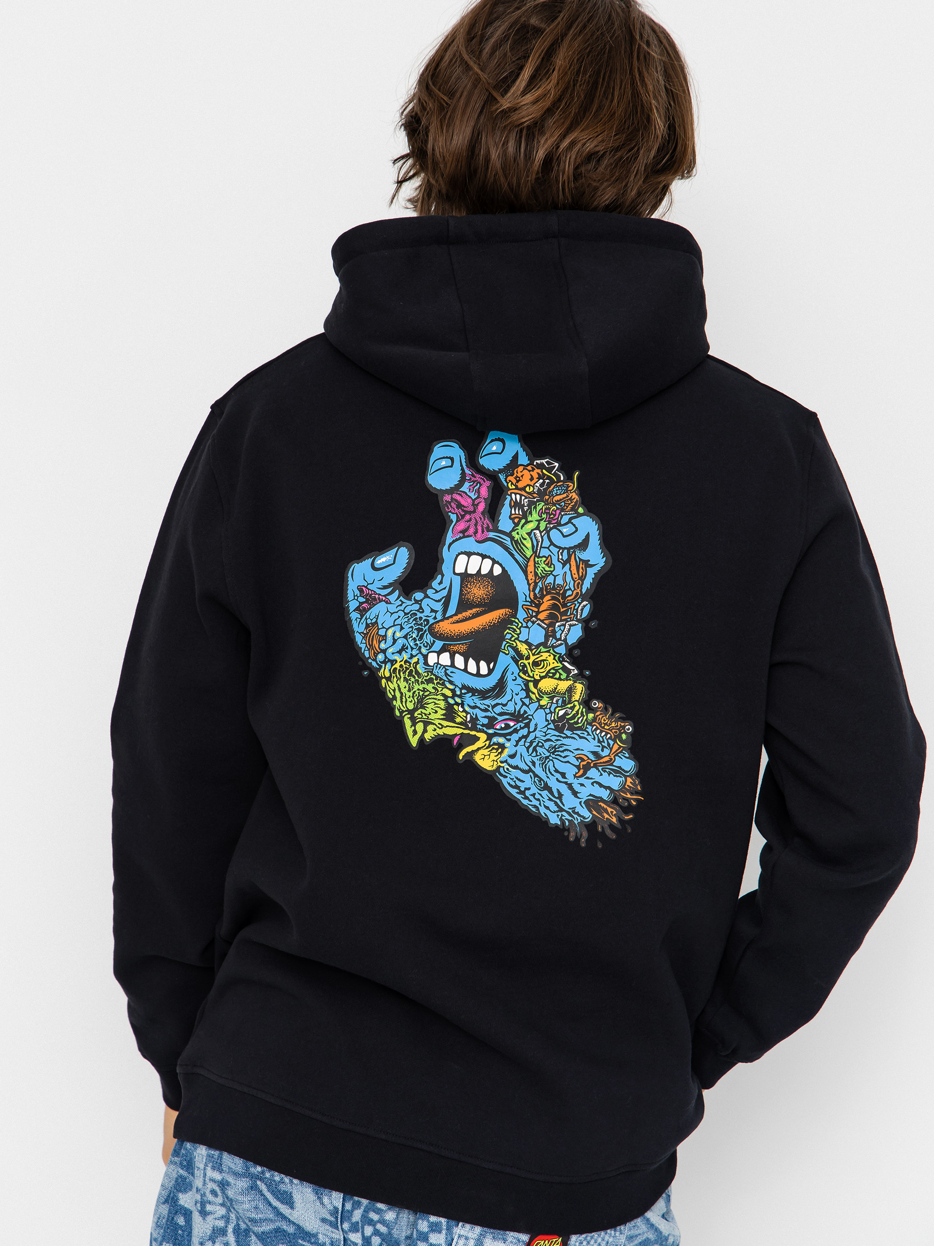Santa Cruz Roskopp Screaming Five HD Hoodie (black)