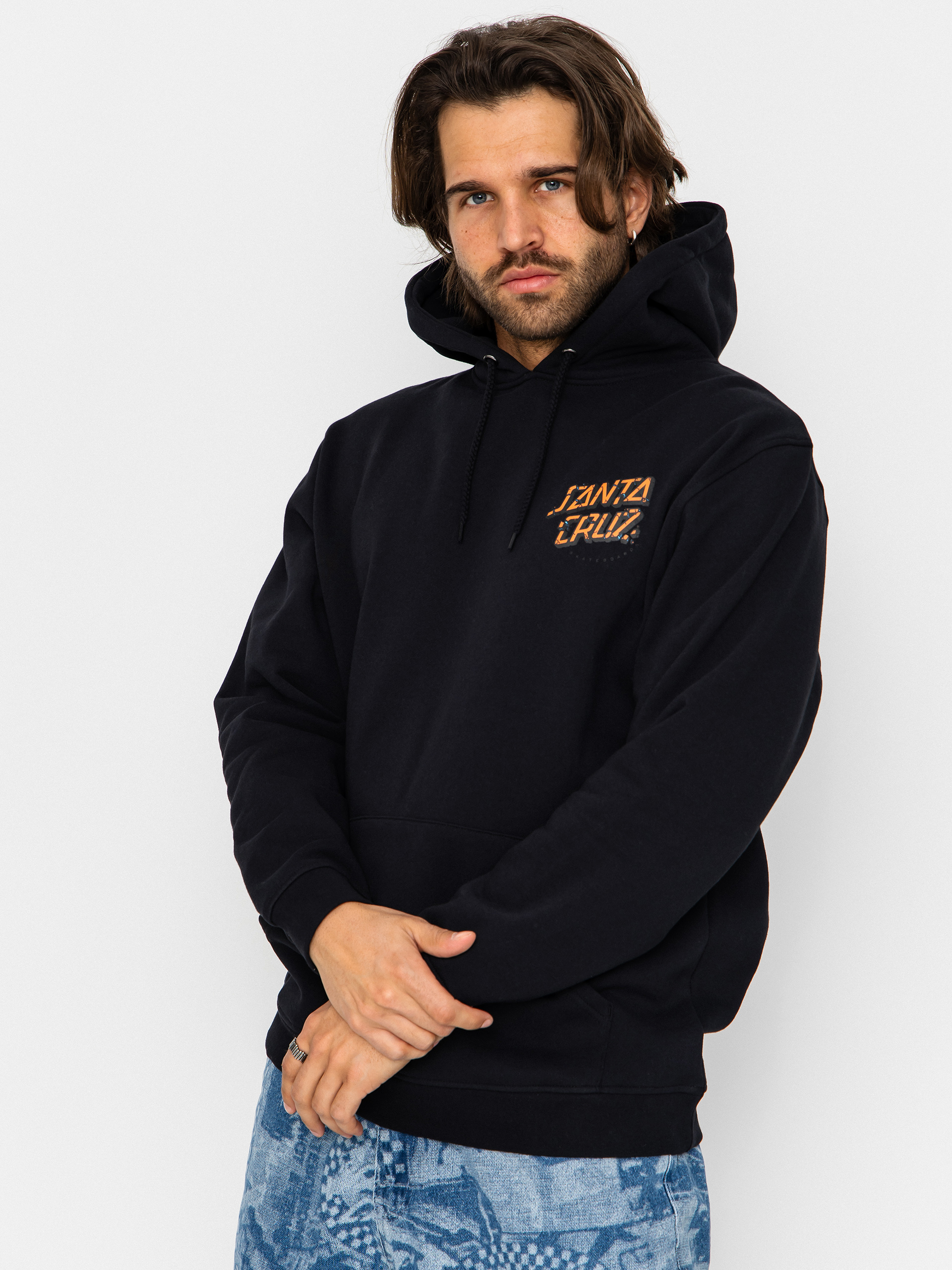 Santa Cruz Roskopp Screaming Five HD Hoodie (black)