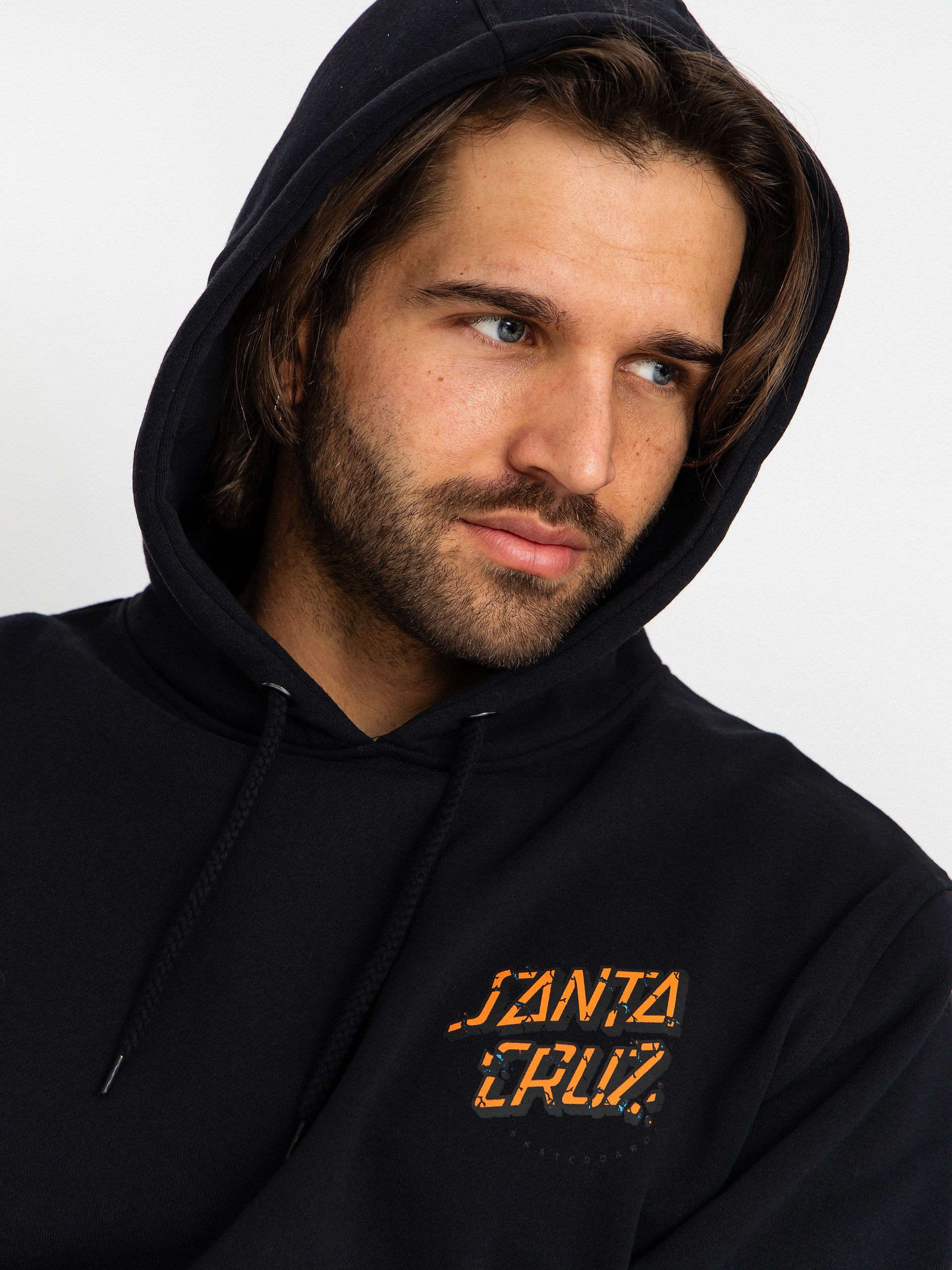 Santa Cruz Roskopp Screaming Five HD Hoodie (black)