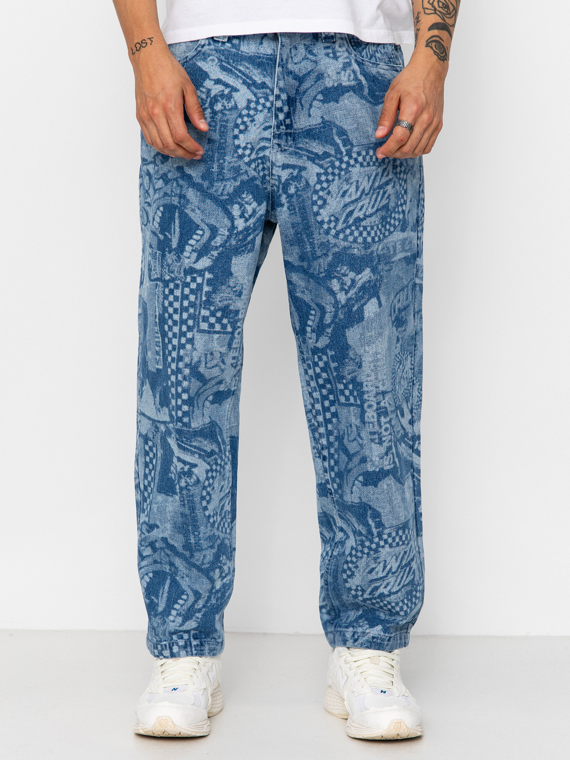 Santa Cruz Big Pants (stonewash collage)